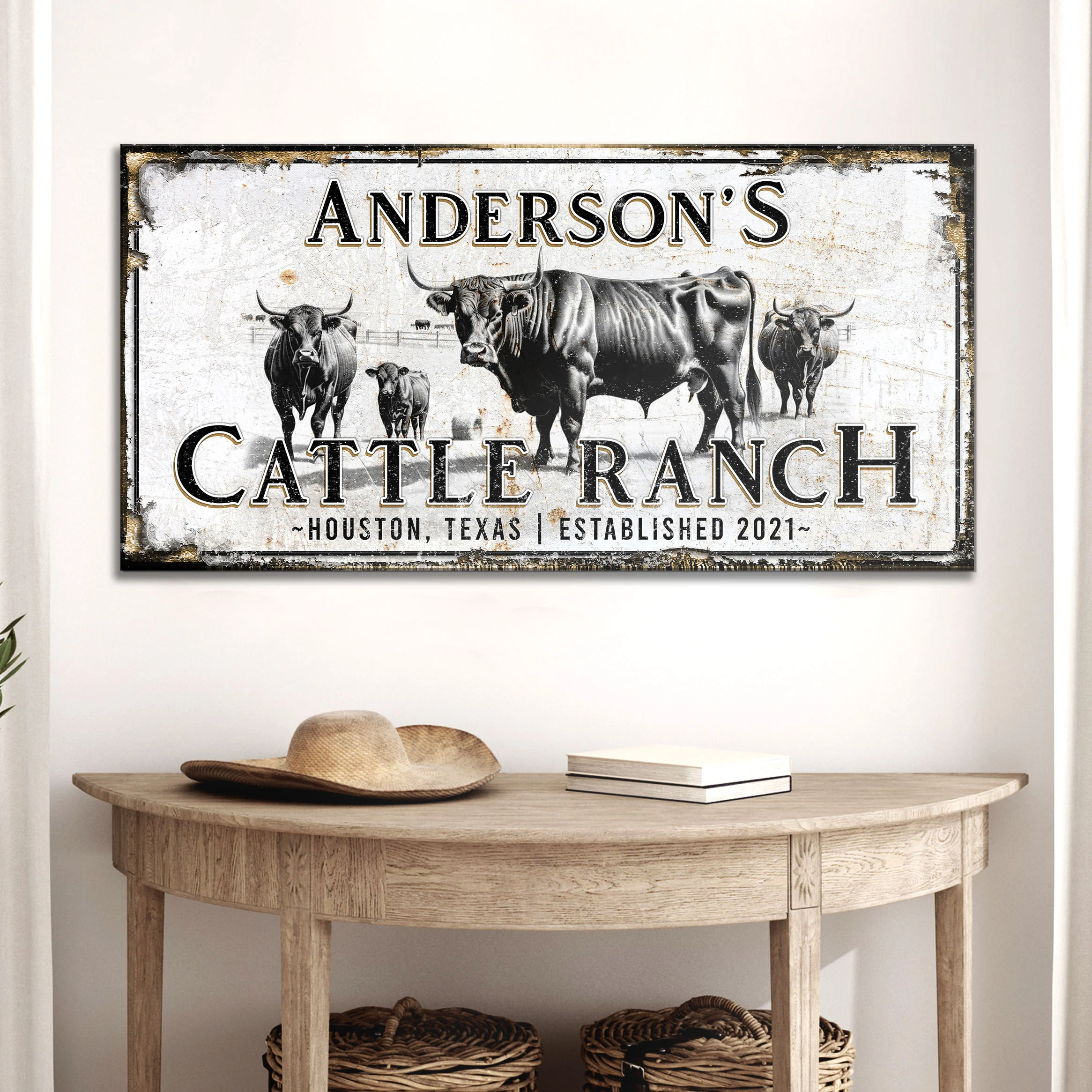 Personalized Cattle Sign - Image 2