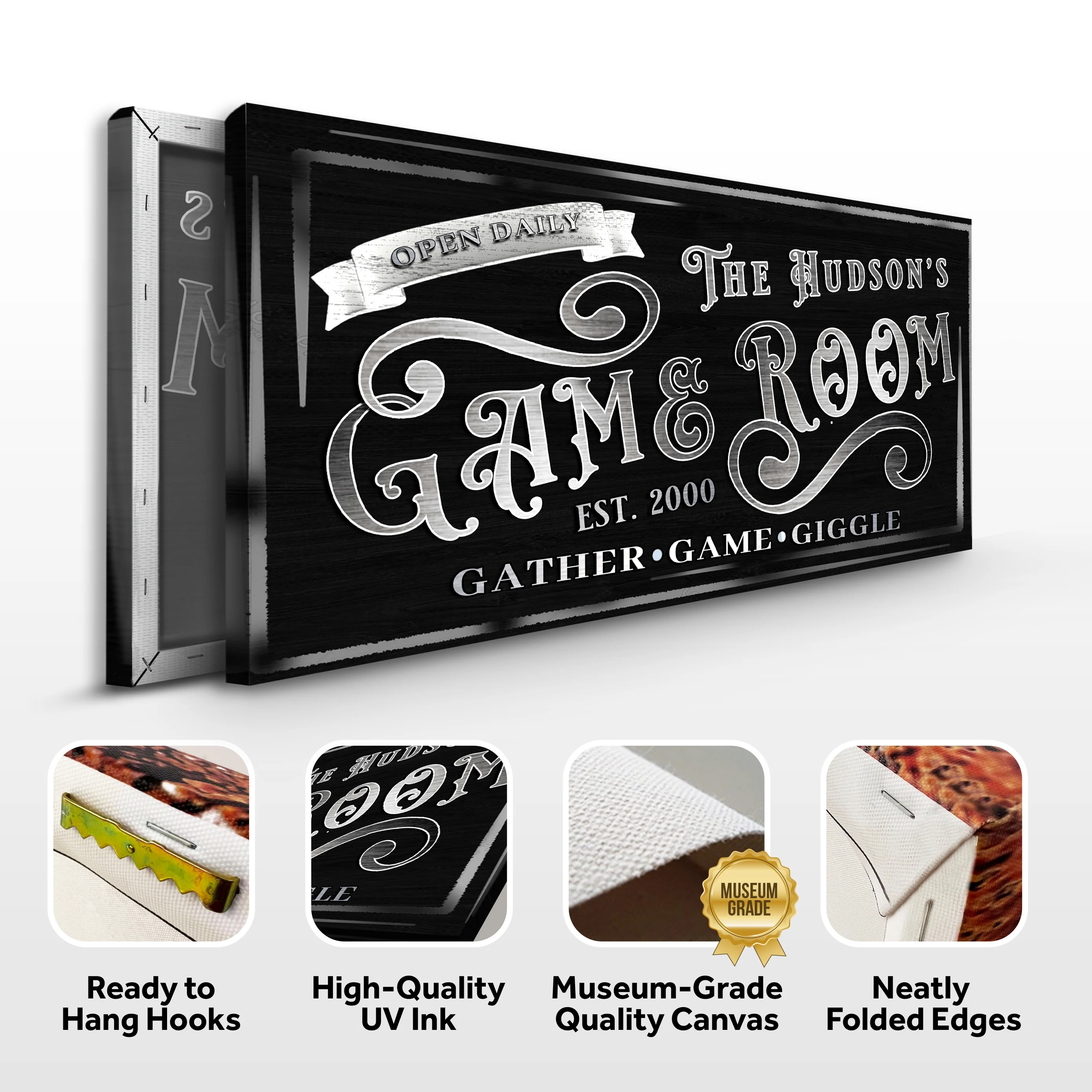 Personalized Game Room Sign II - Image 5