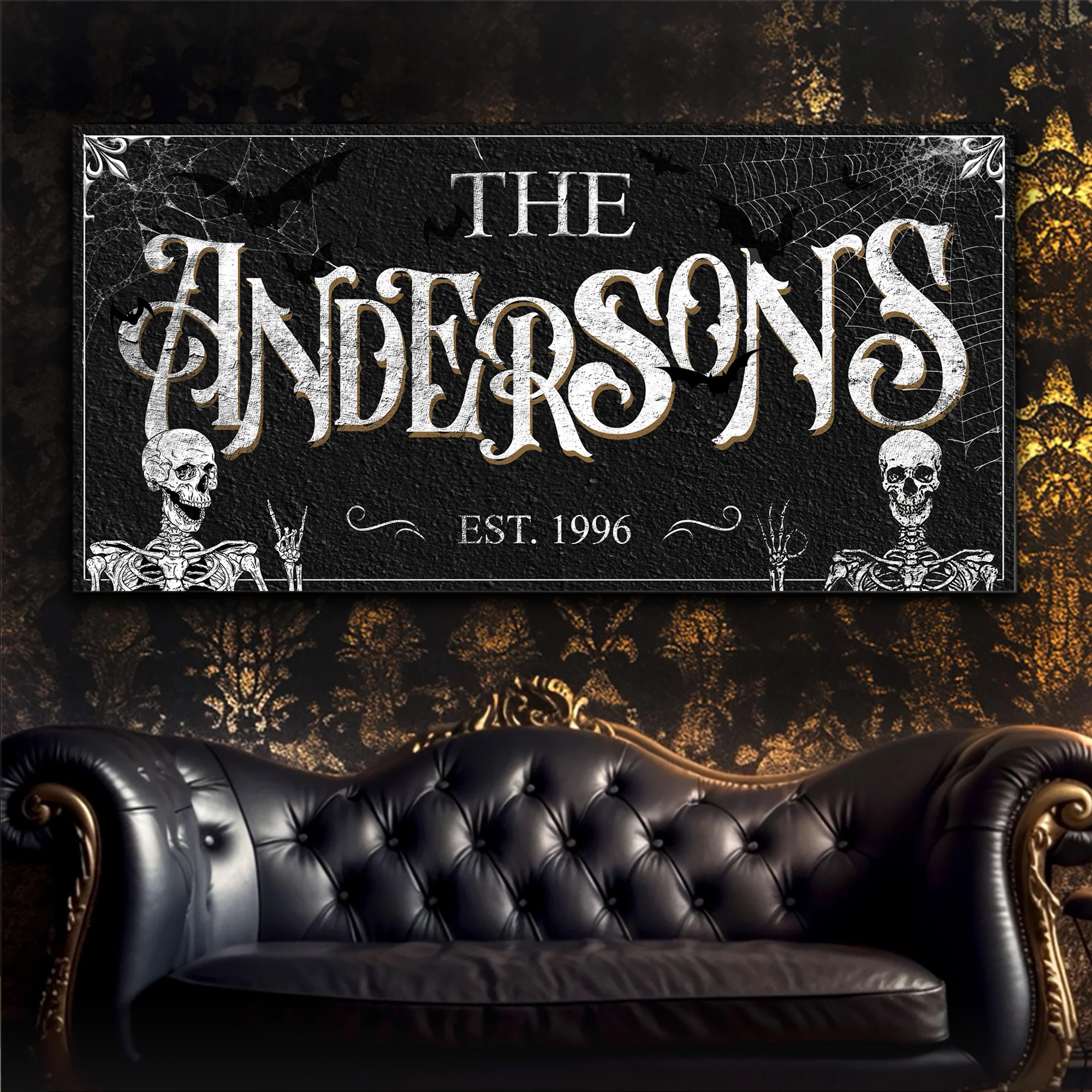 Personalized Gothic Sign V - Image 2