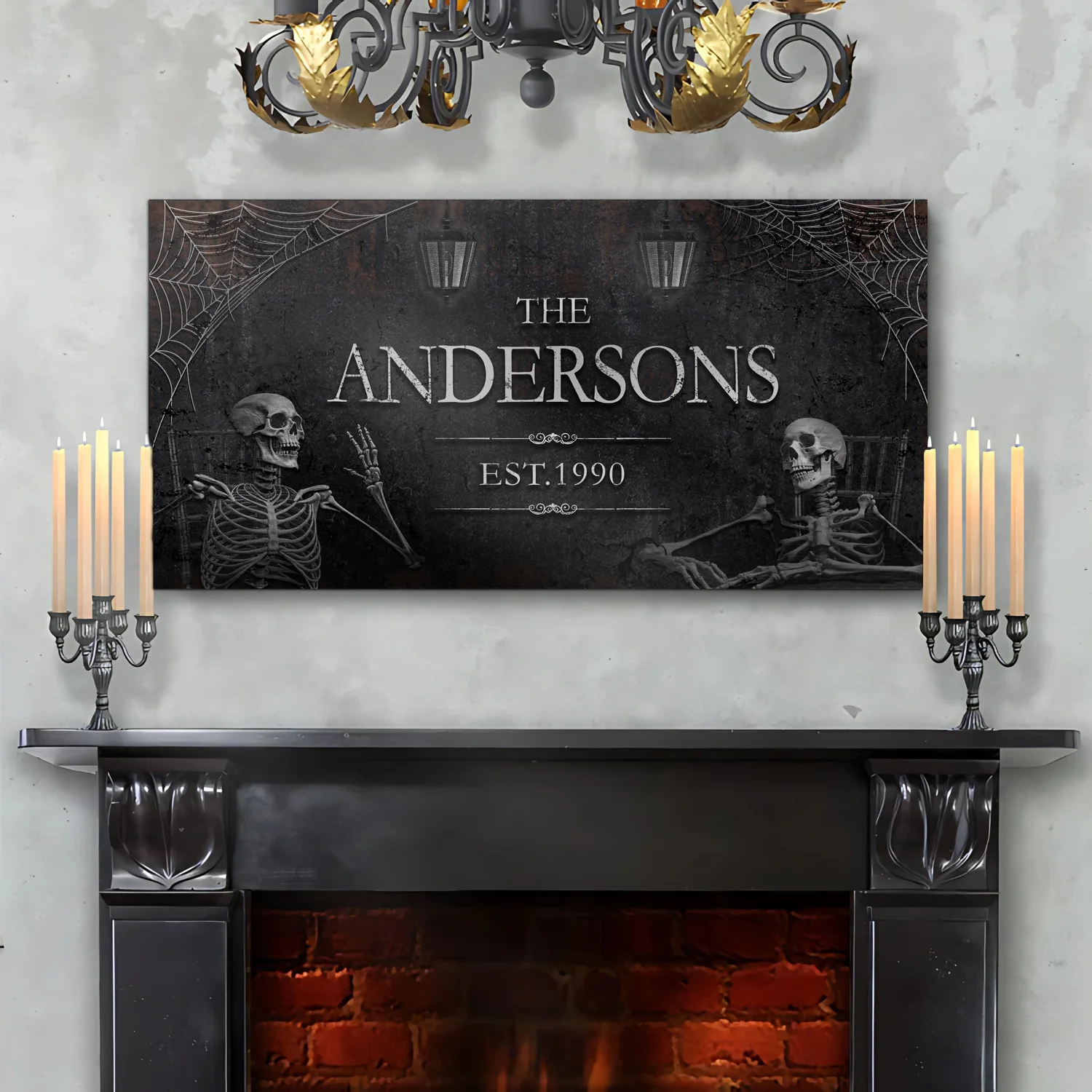 Personalized Gothic Sign VI - Image 2