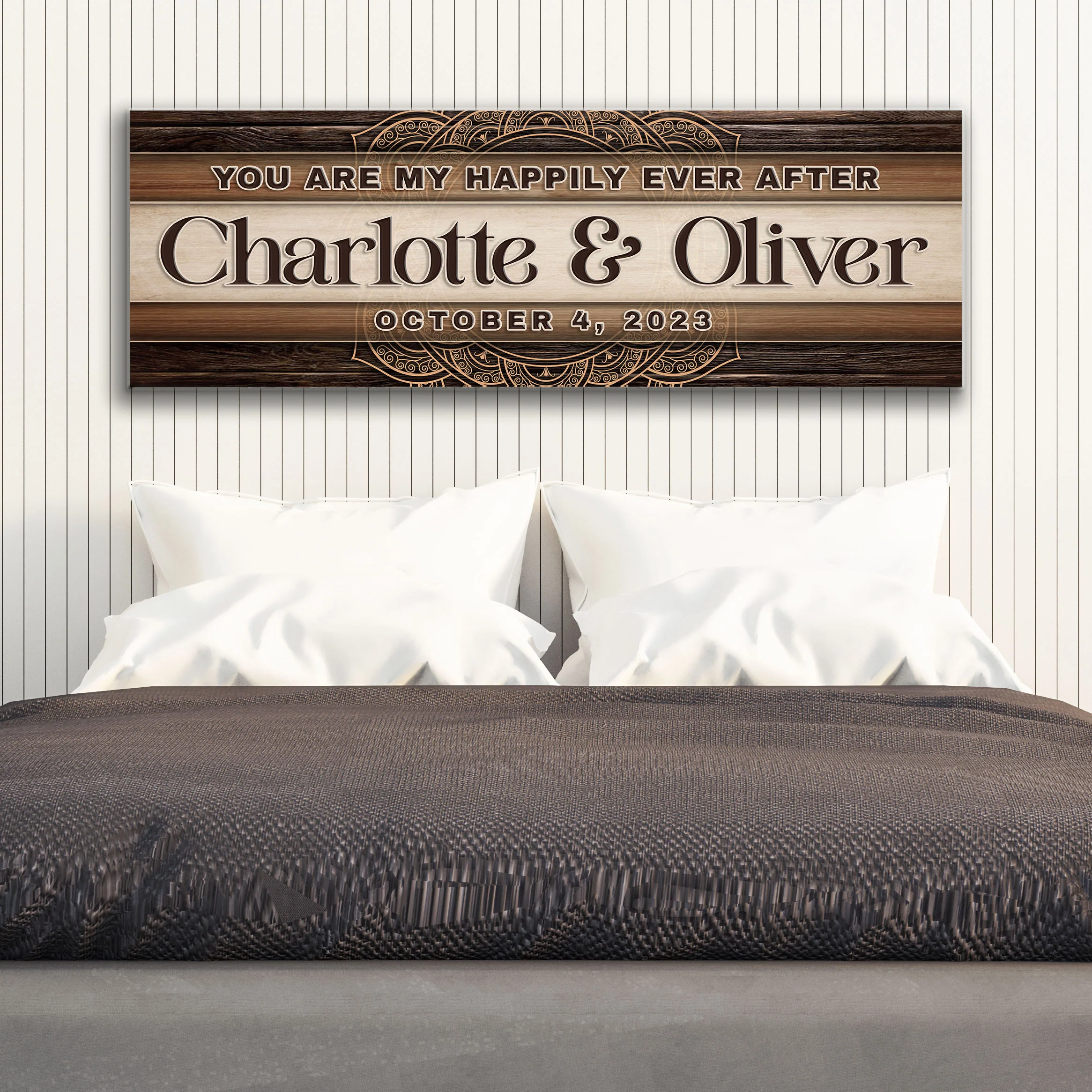Personalized Happily Ever After Couple Sign IV - Image 2