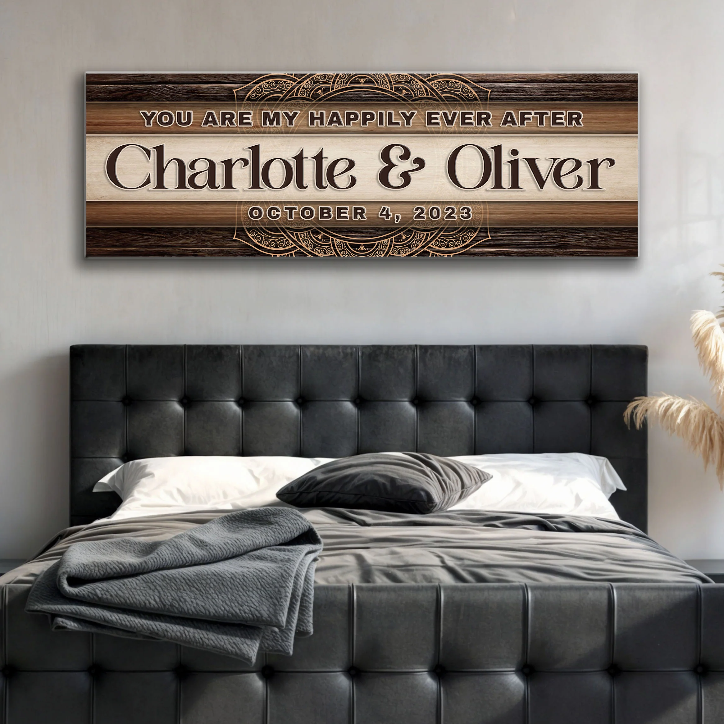 Personalized Happily Ever After Couple Sign IV - Image 3