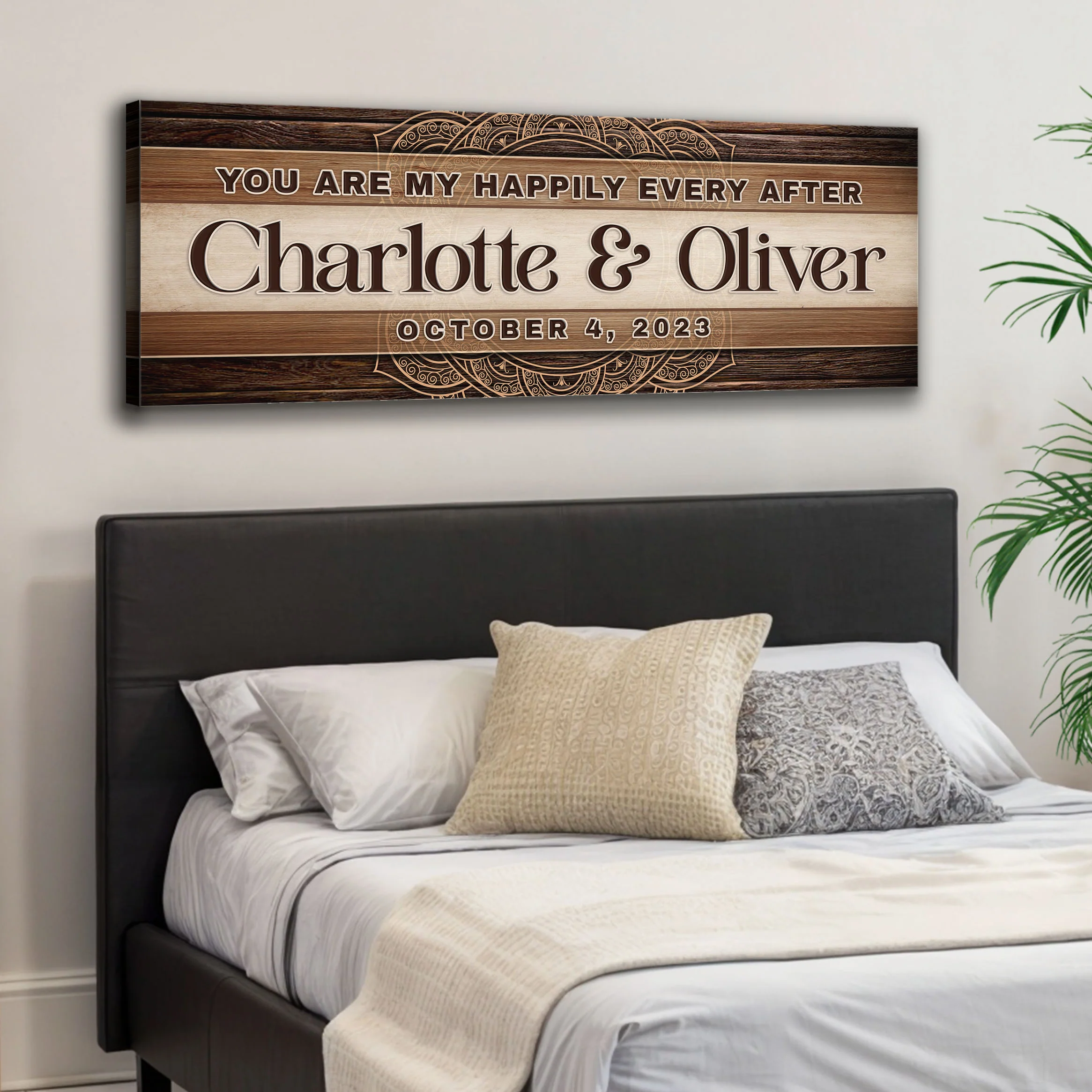 Personalized Happily Ever After Couple Sign V - Image 9
