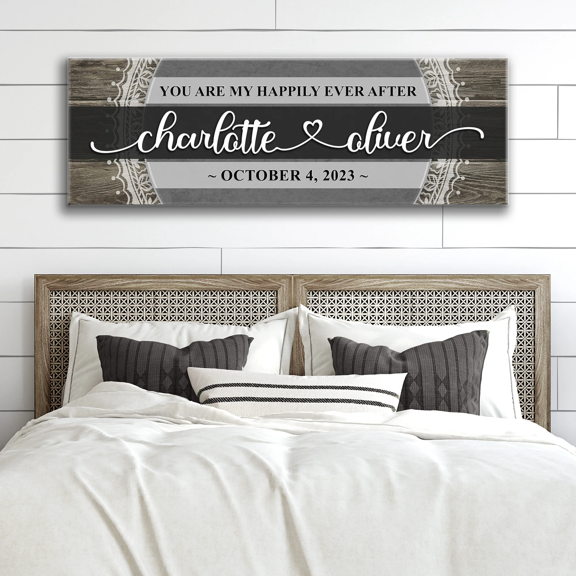 Personalized Happily Ever After Couple Sign VI - Image 3
