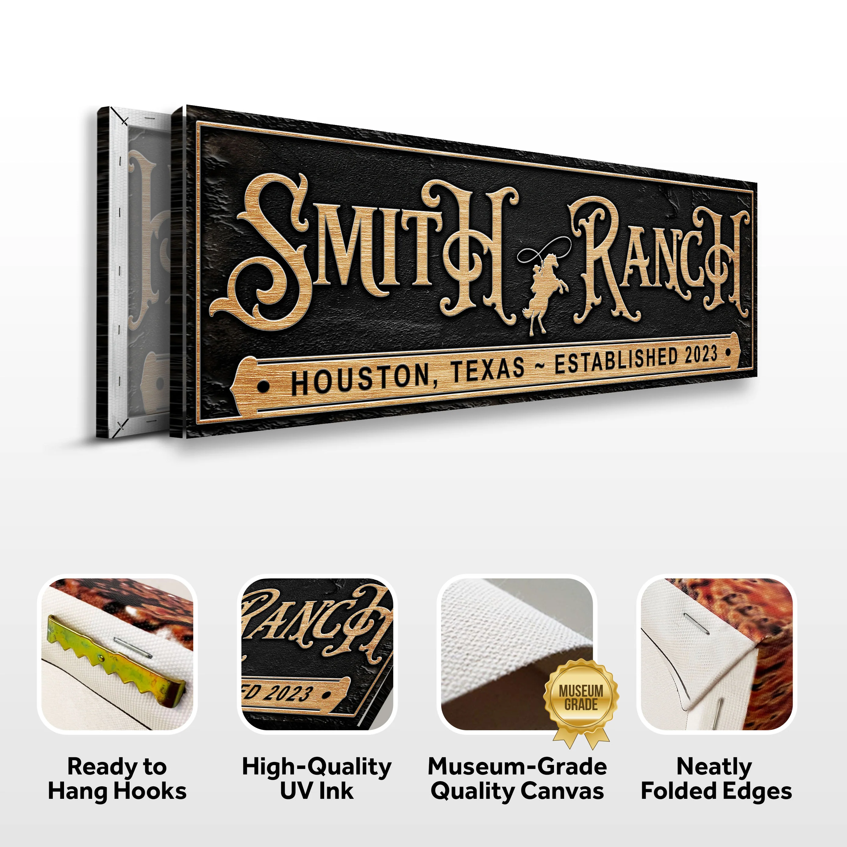 Personalized Horse Ranch Sign - Image 5