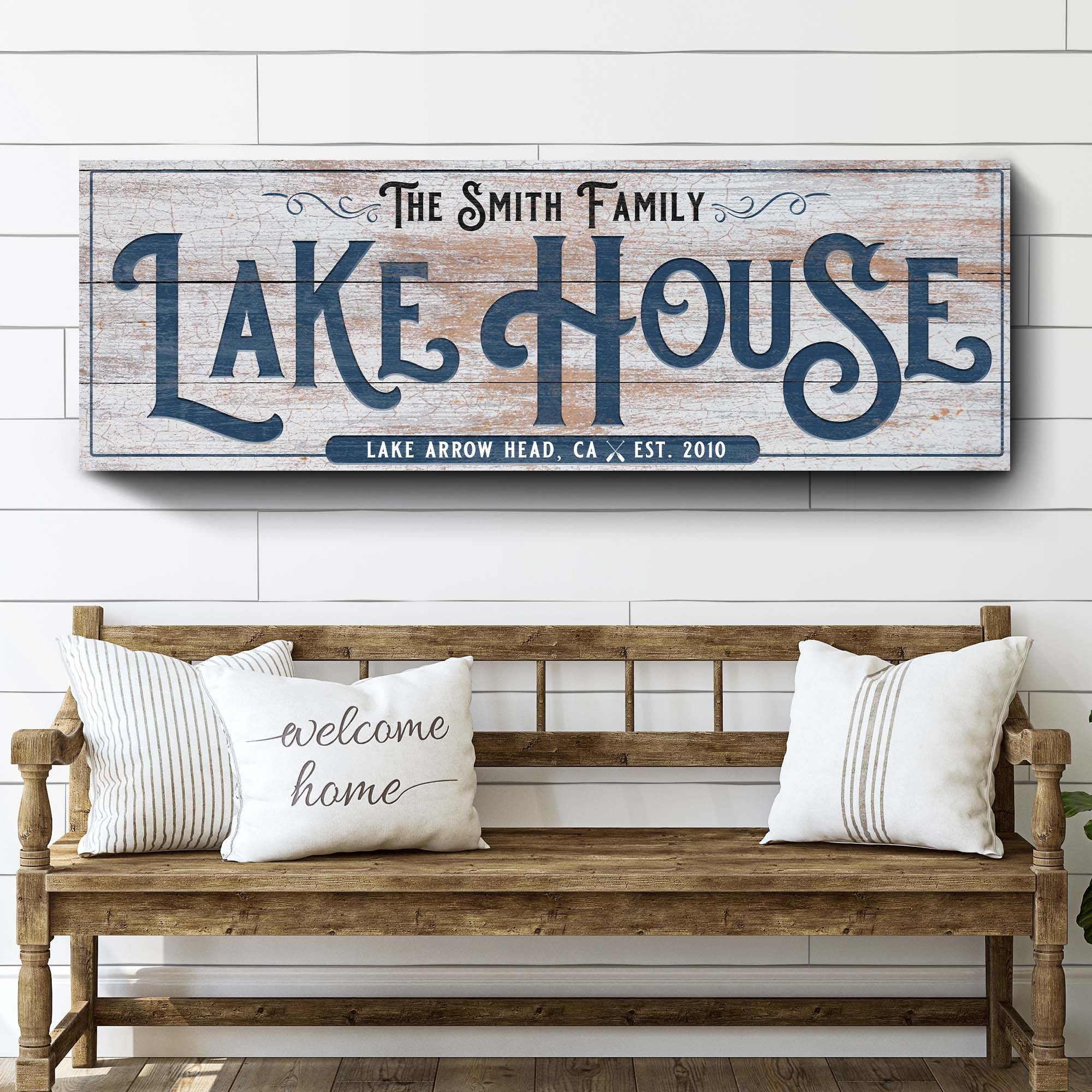 Personalized Lake House Sign III - Image 2