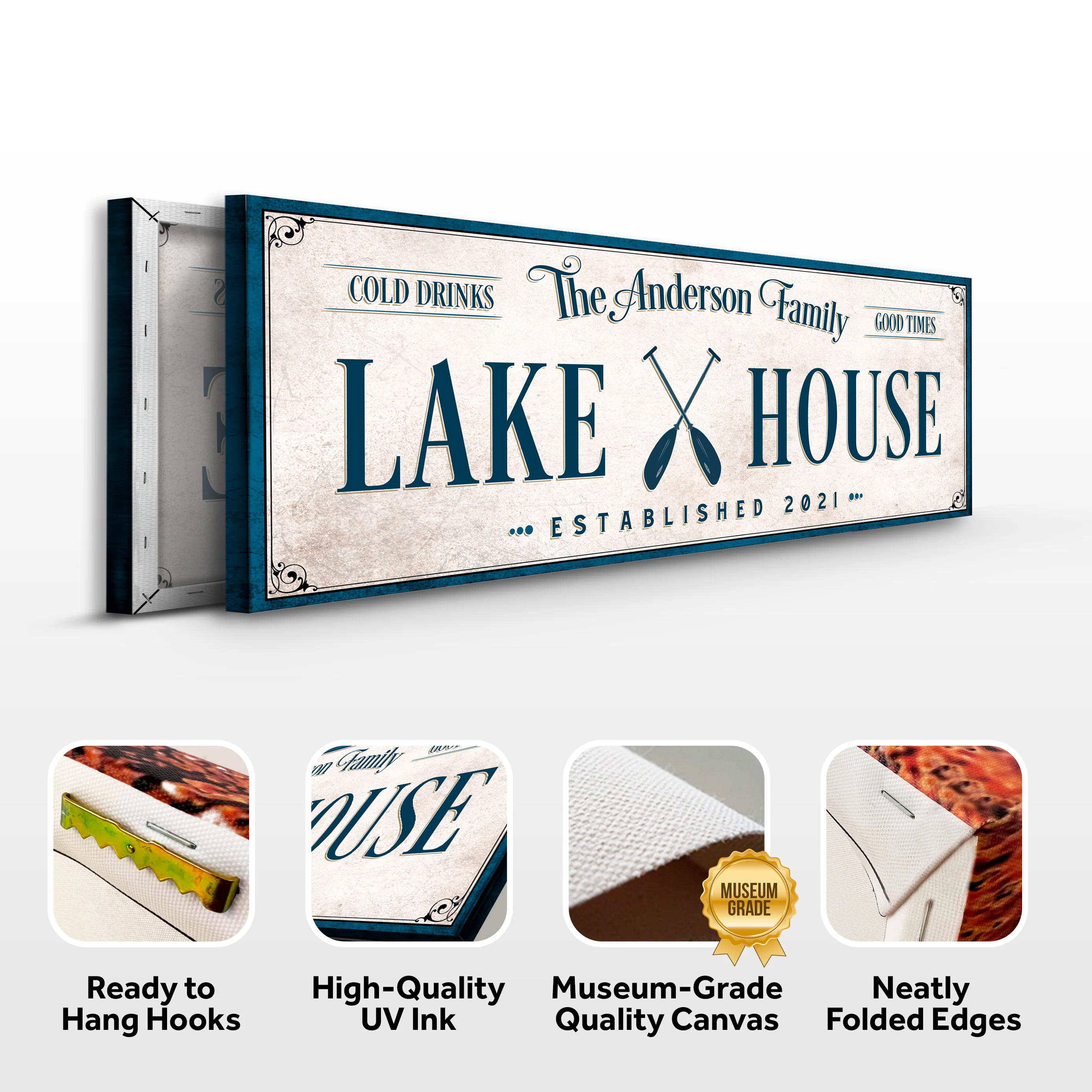 Personalized Lake House Sign IV - Image 6