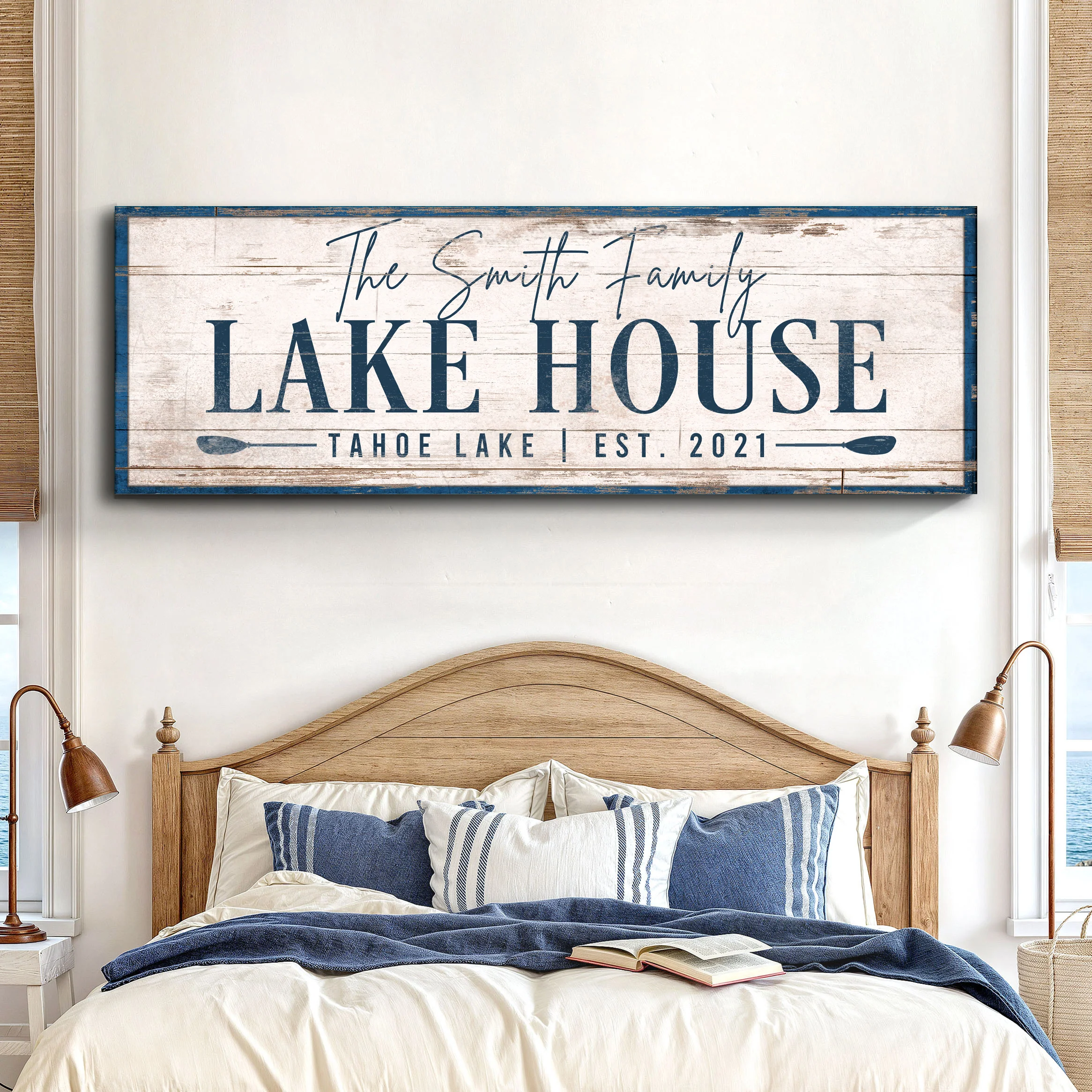 Personalized Lake House Sign V - Image 3