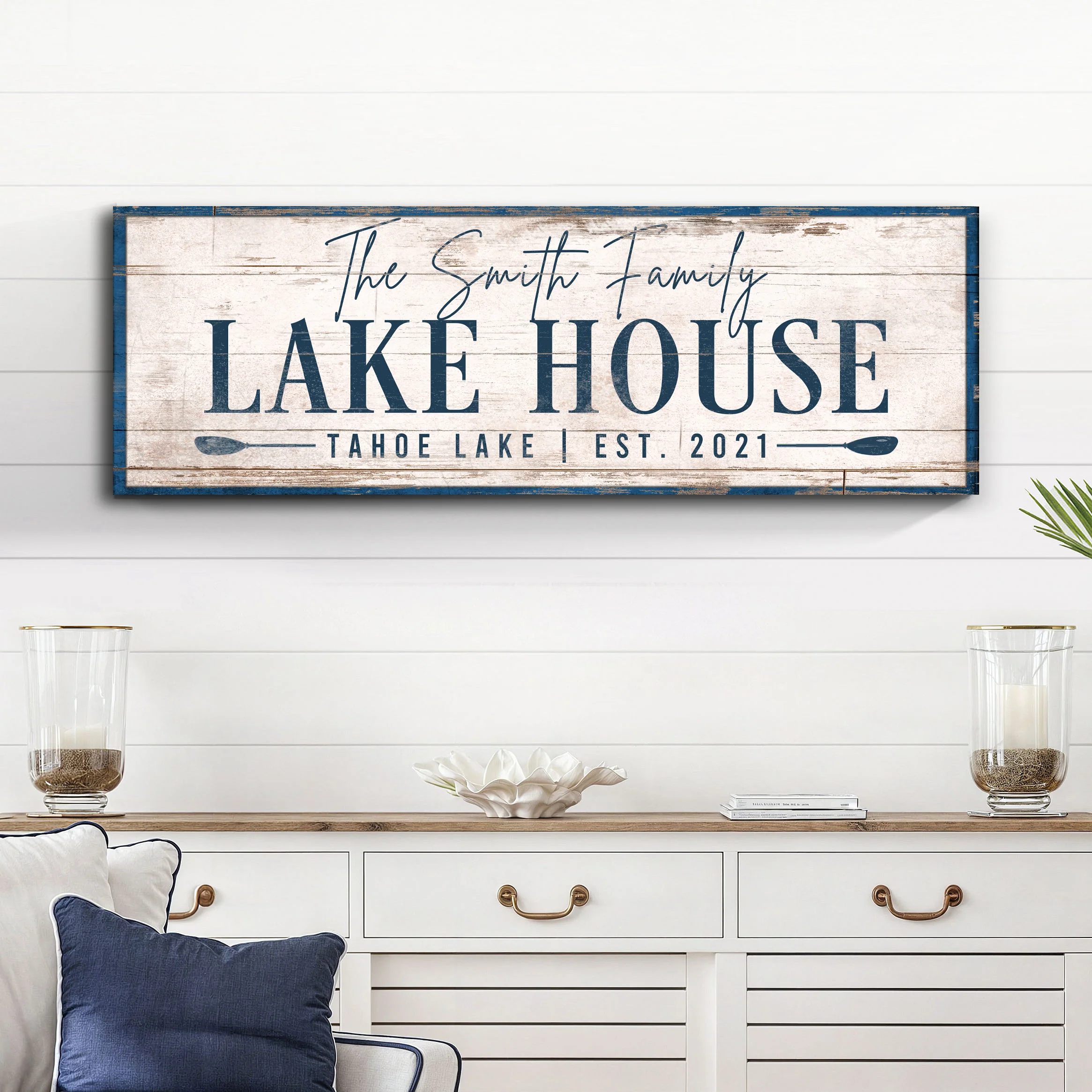 Personalized Lake House Sign V - Image 4