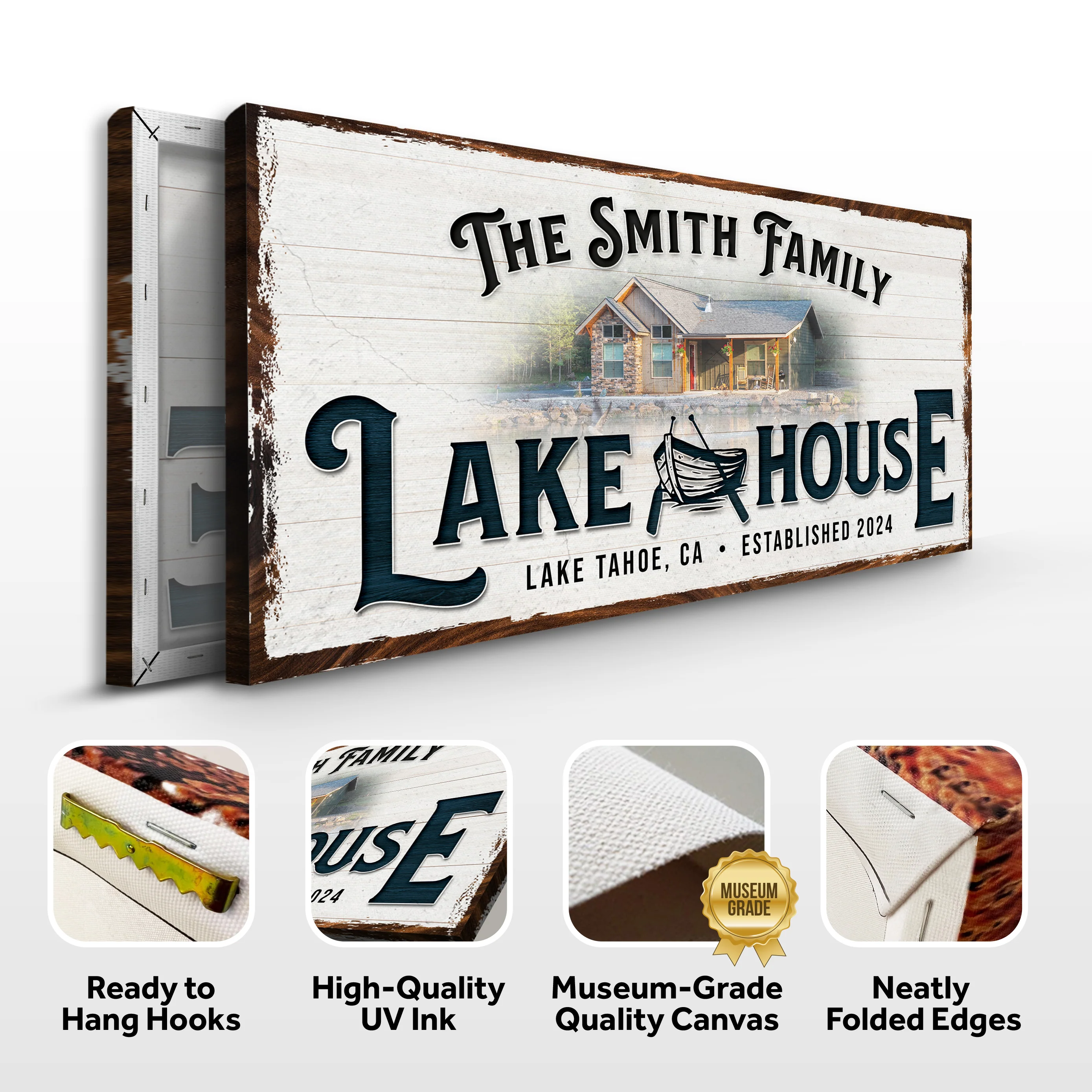 Personalized Lake House Sign - Image 4