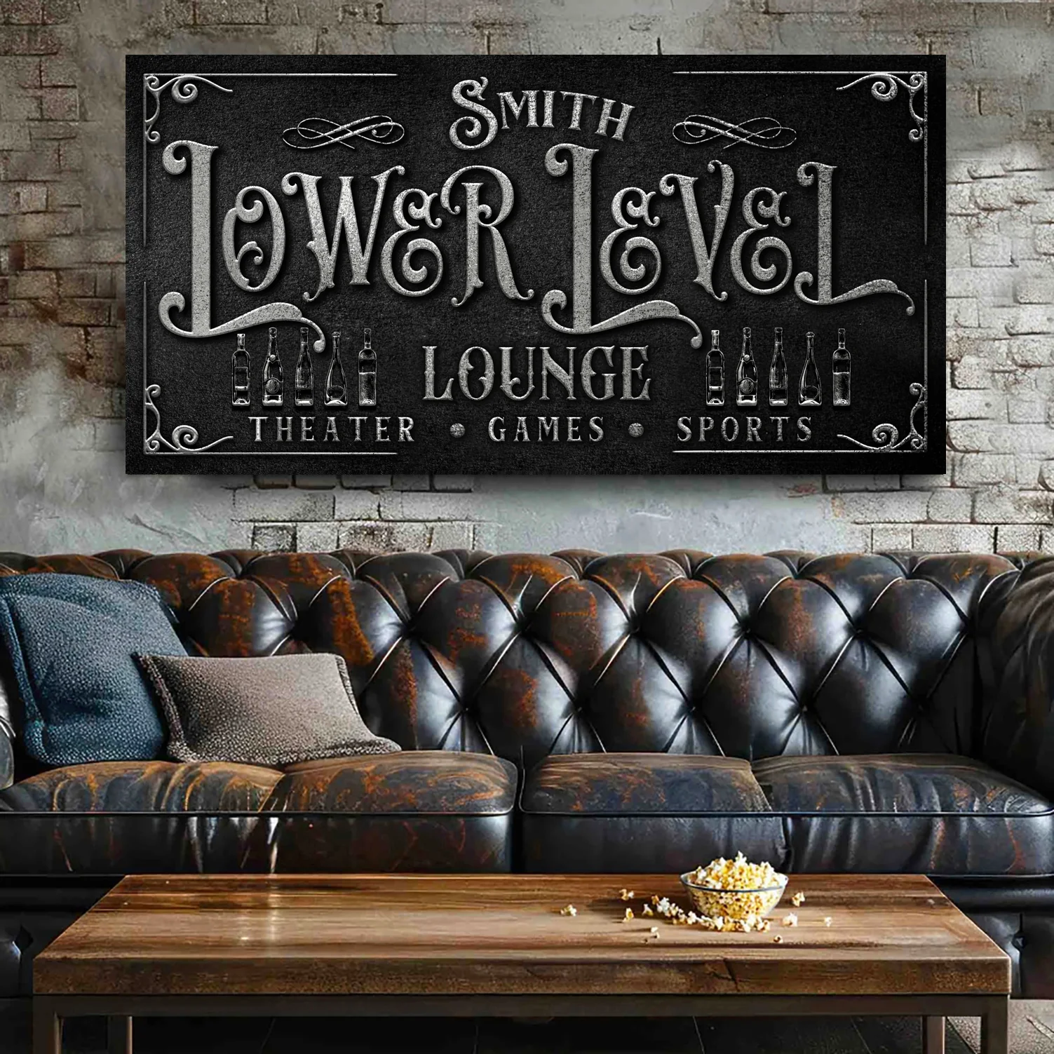 Personalized Lower Level Sign - Image 2