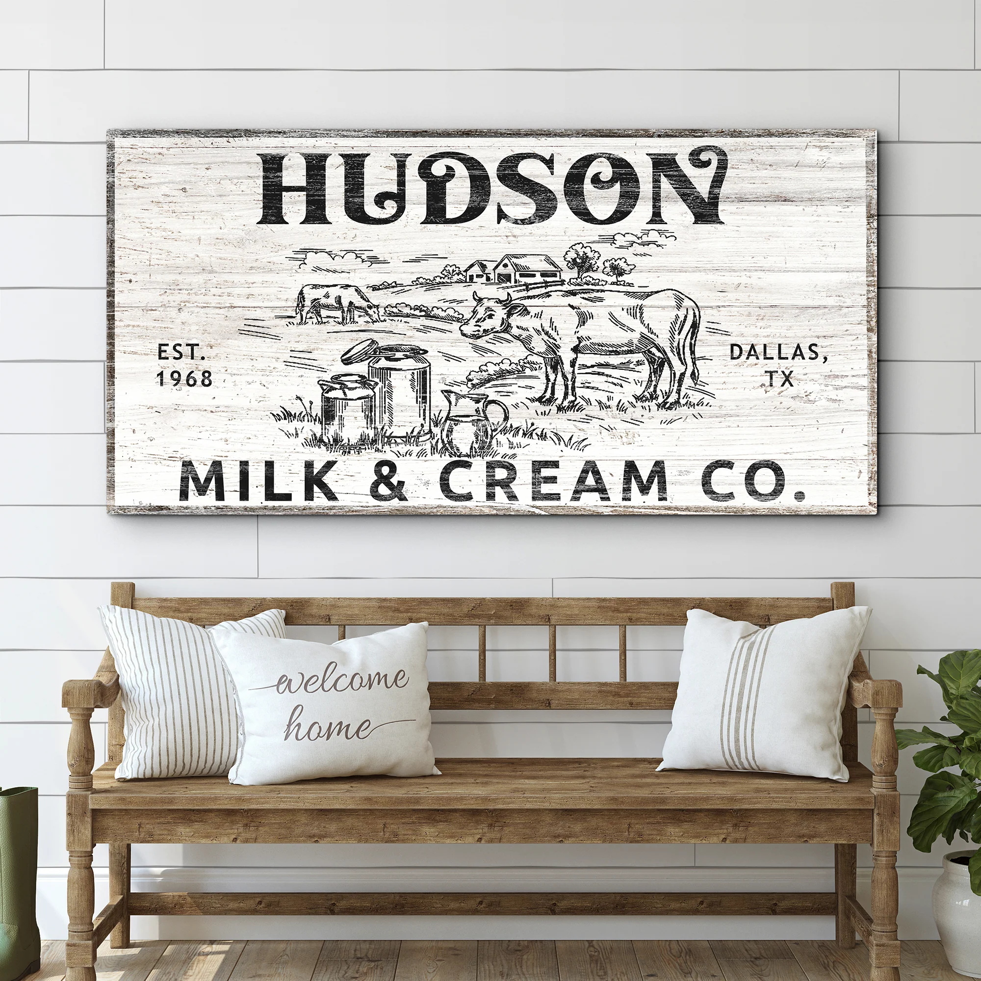 Personalized Milk & Cream Co Sign II - Image 3