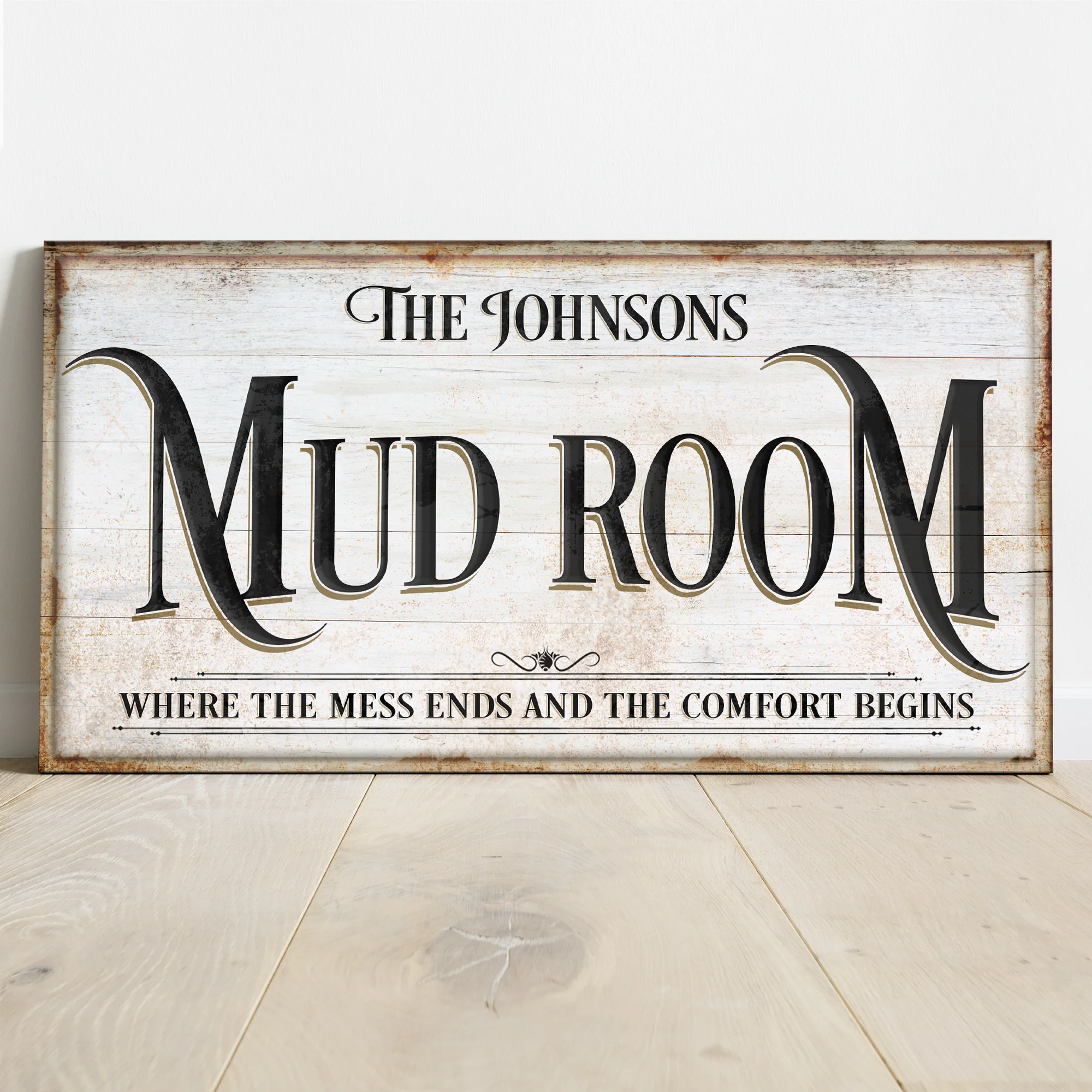 Personalized Mud Room Sign - Image 2