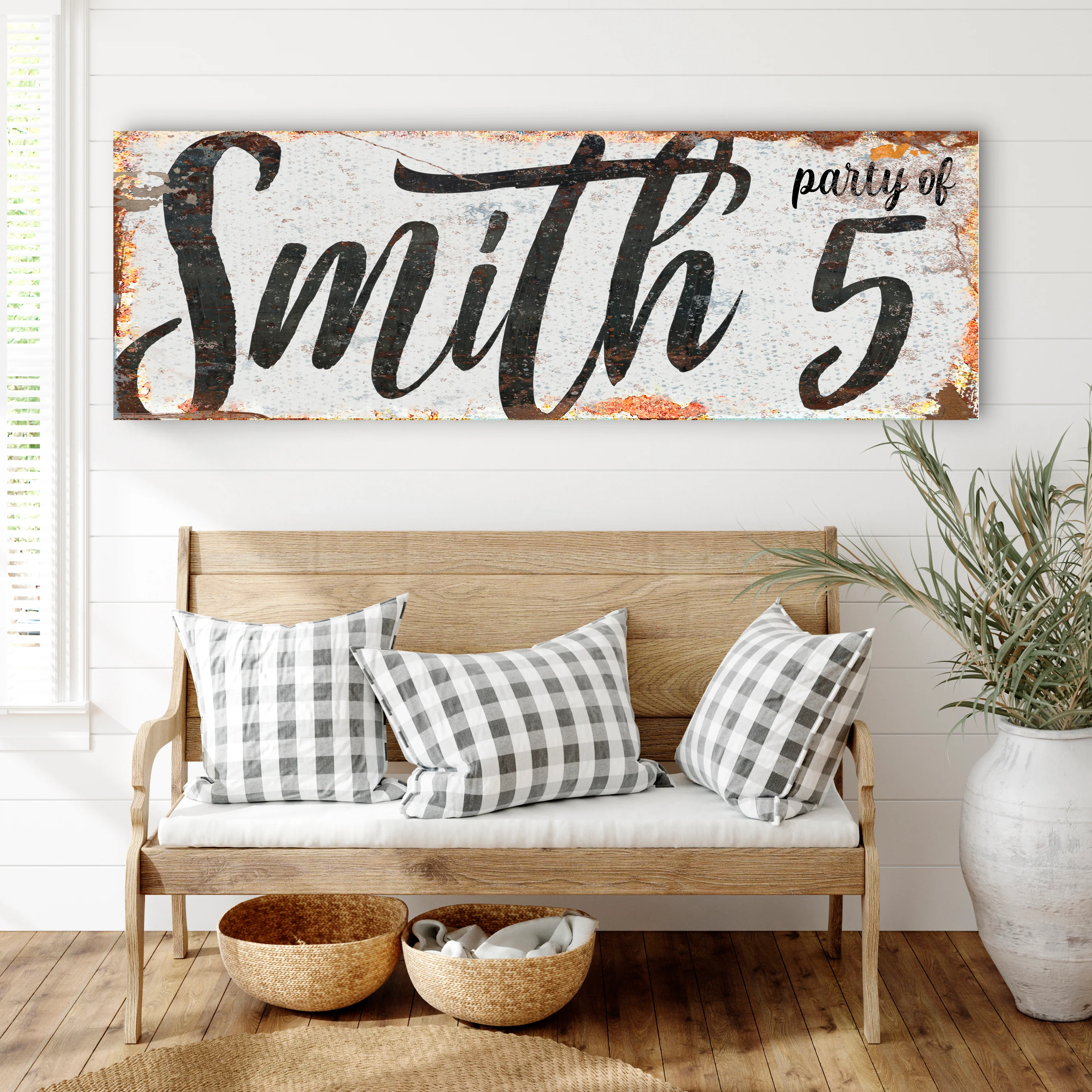Personalized Party of Family Sign II - Image 2