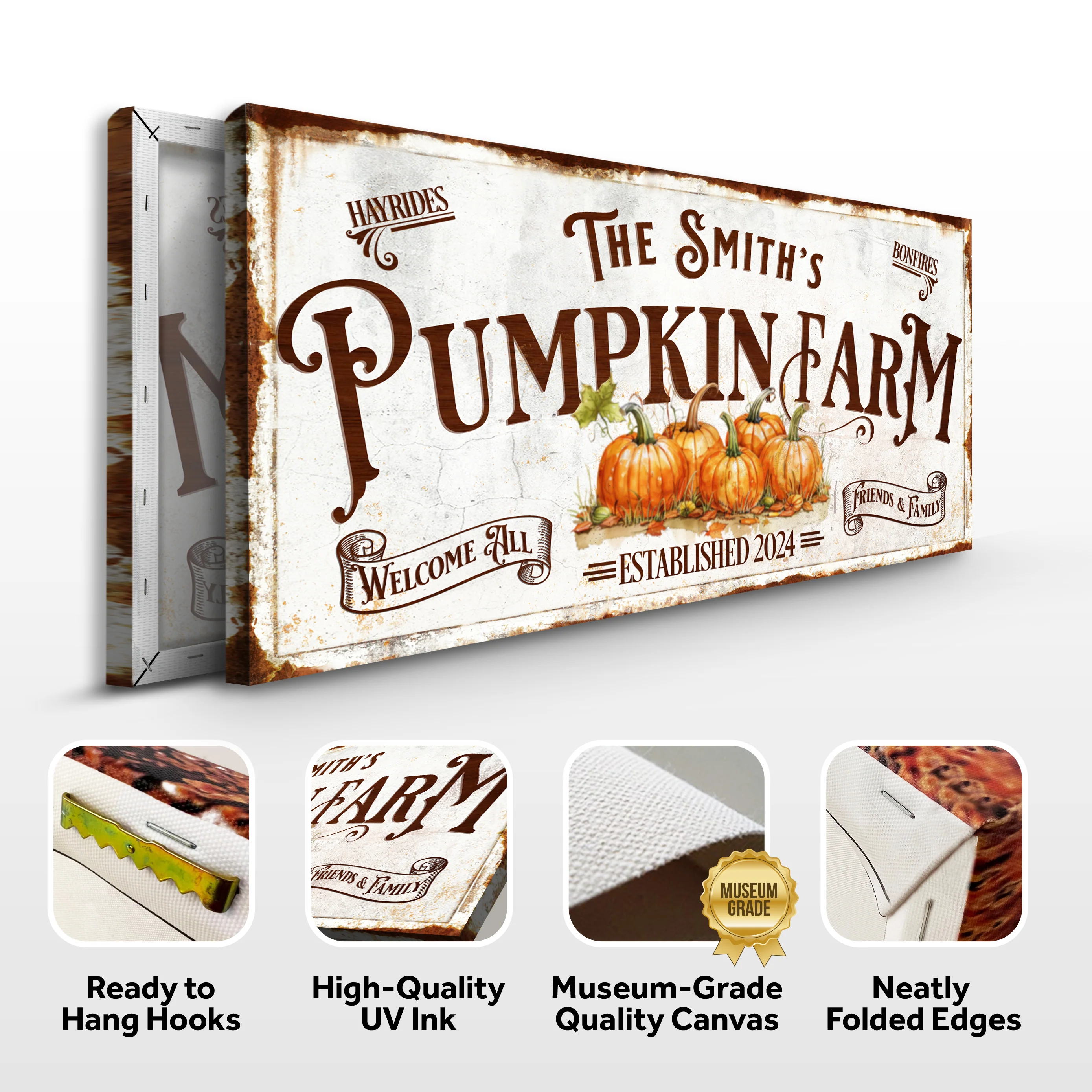 Personalized Pumpkin Farm Sign - Image 6