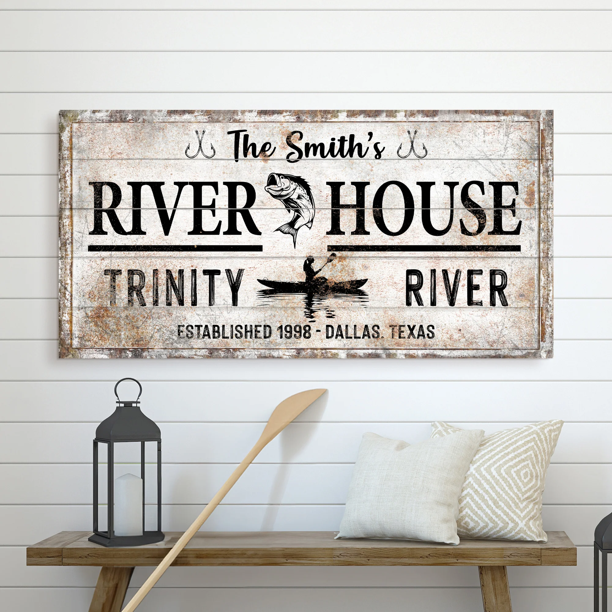 Personalized River House Sign II - Image 2