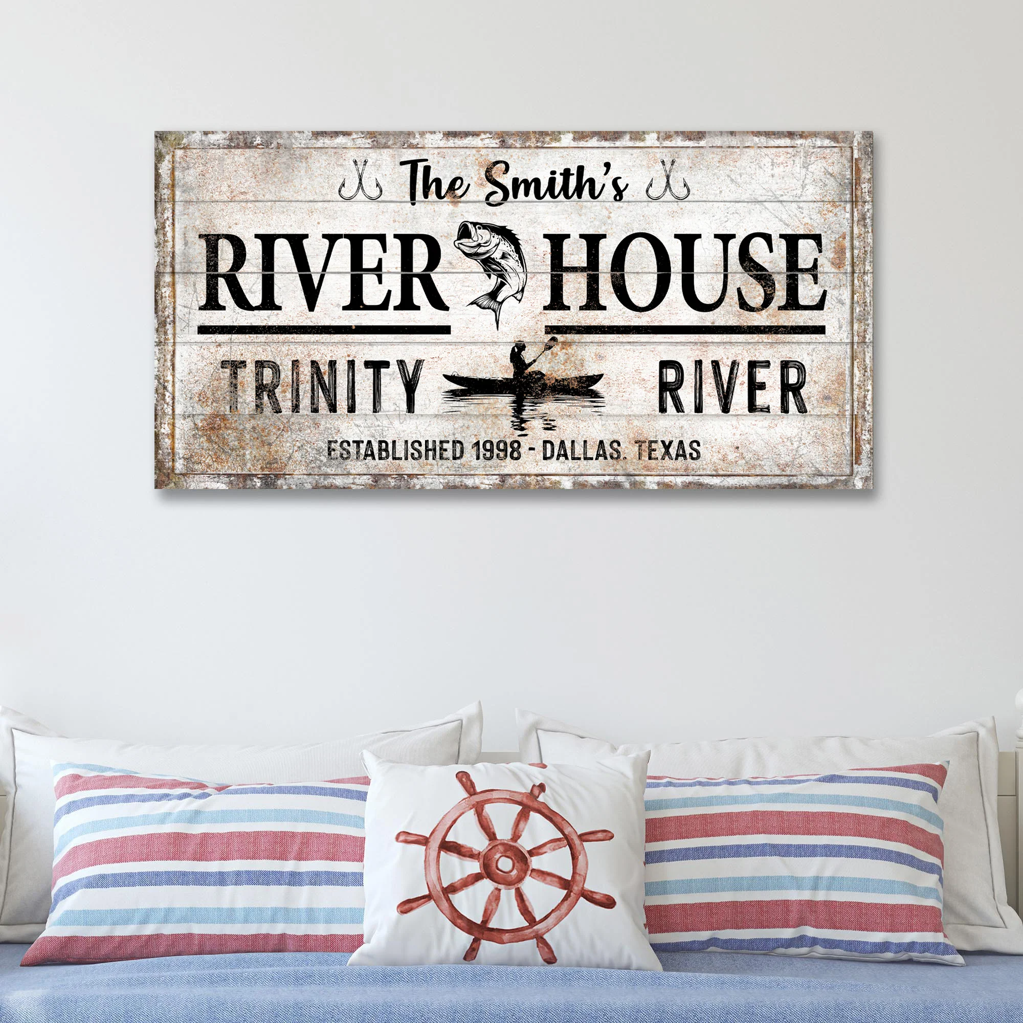 Personalized River House Sign II - Image 3