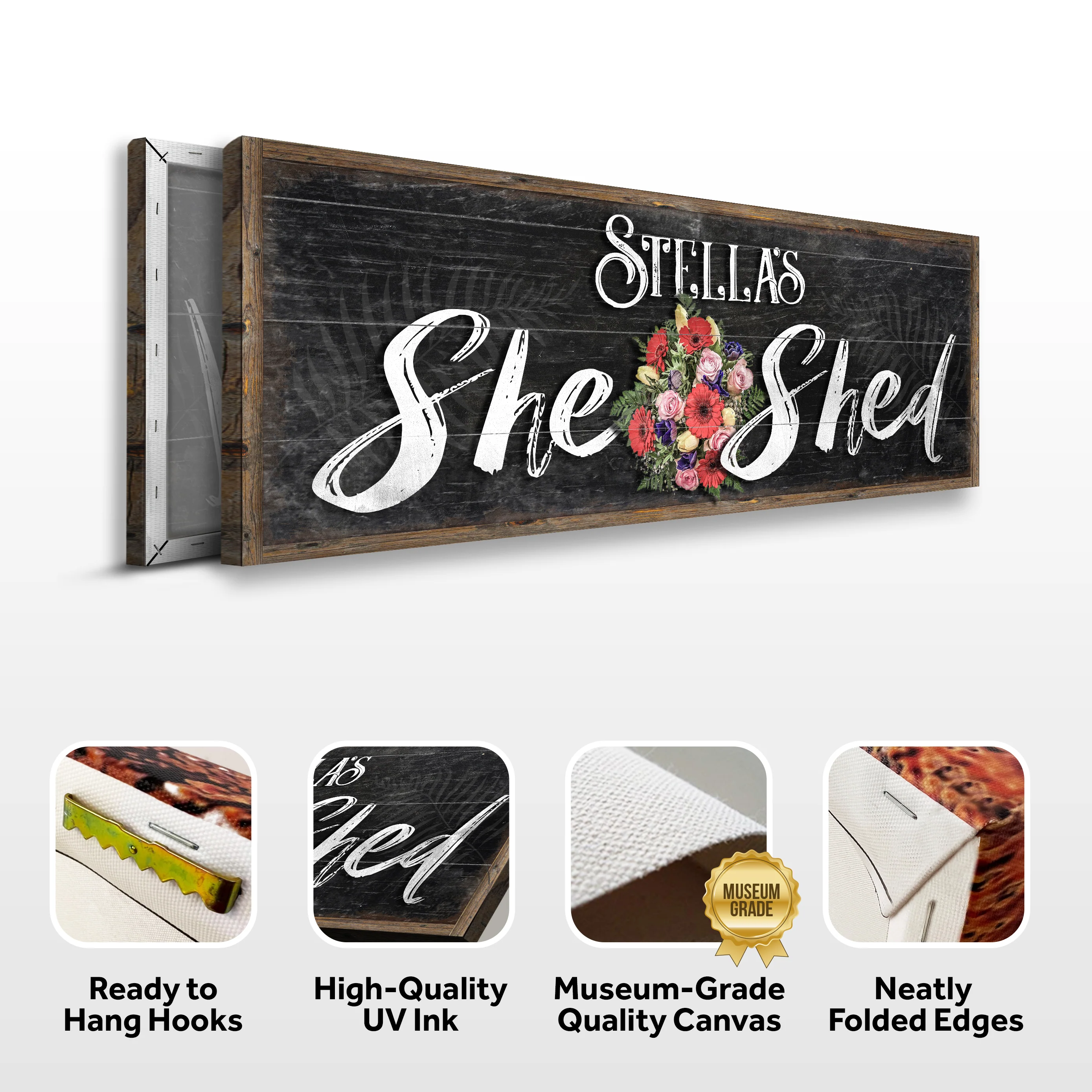 Personalized She Shed Sign VI - Image 6