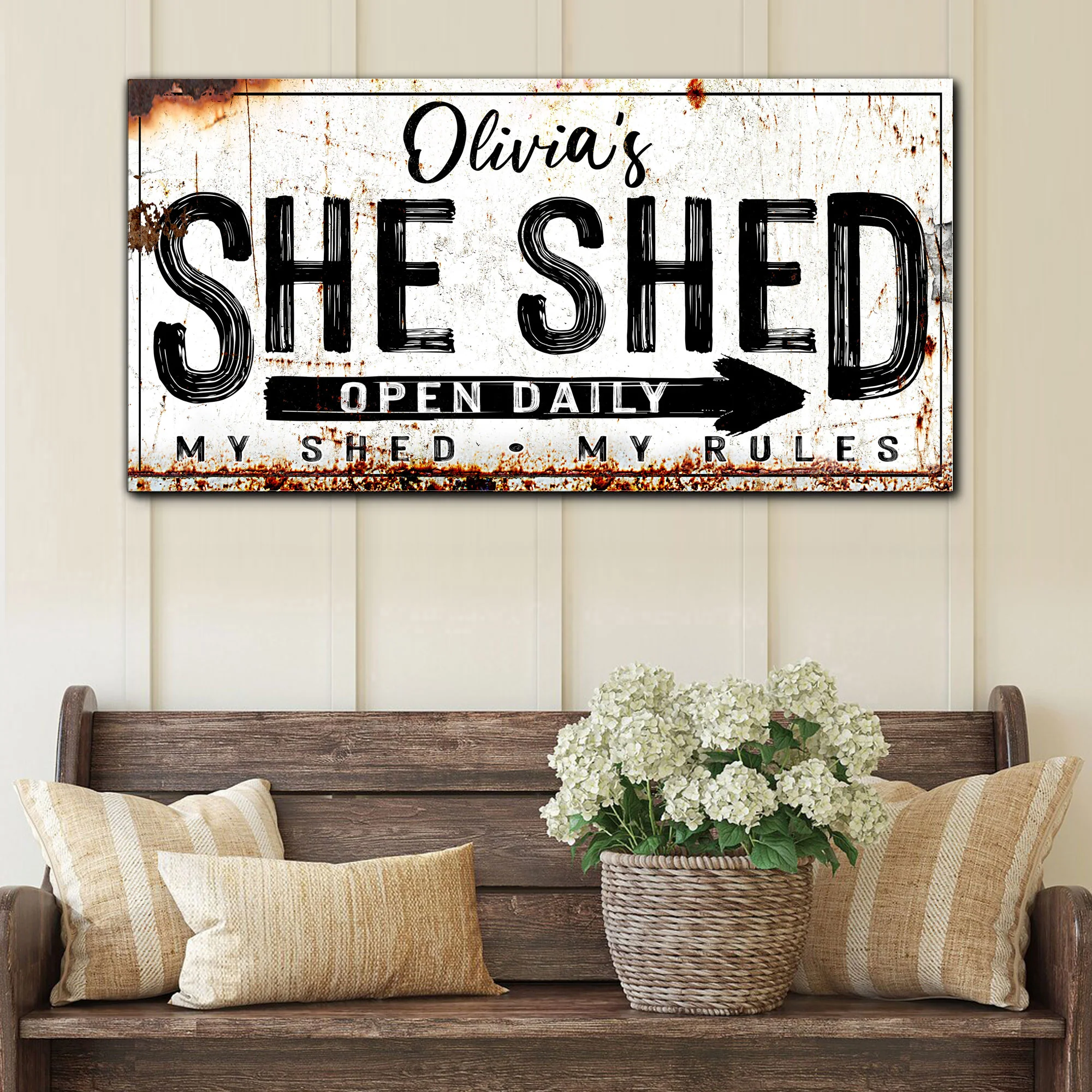 Personalized She Shed Sign XII - Image 2