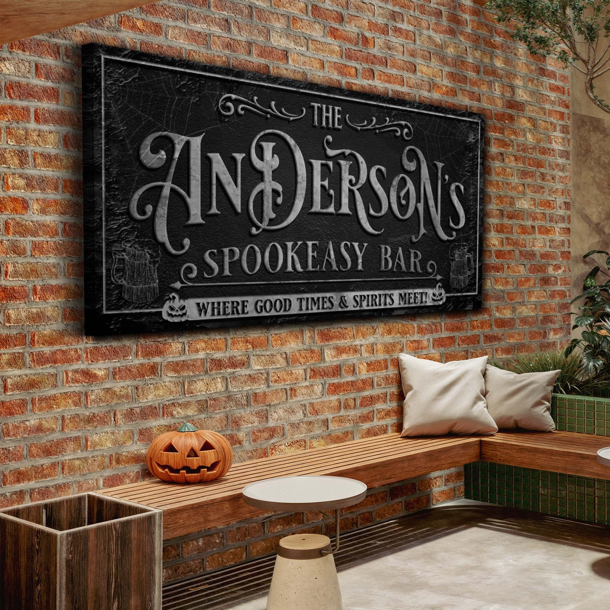Personalized Spookeasy Bar Sign - Image 2