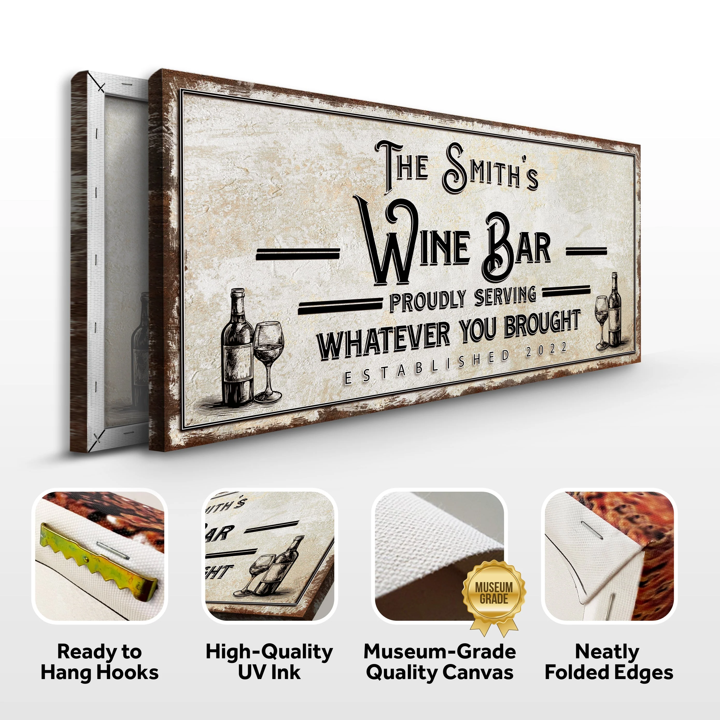 Personalized Wine Bar Sign II - Image 5