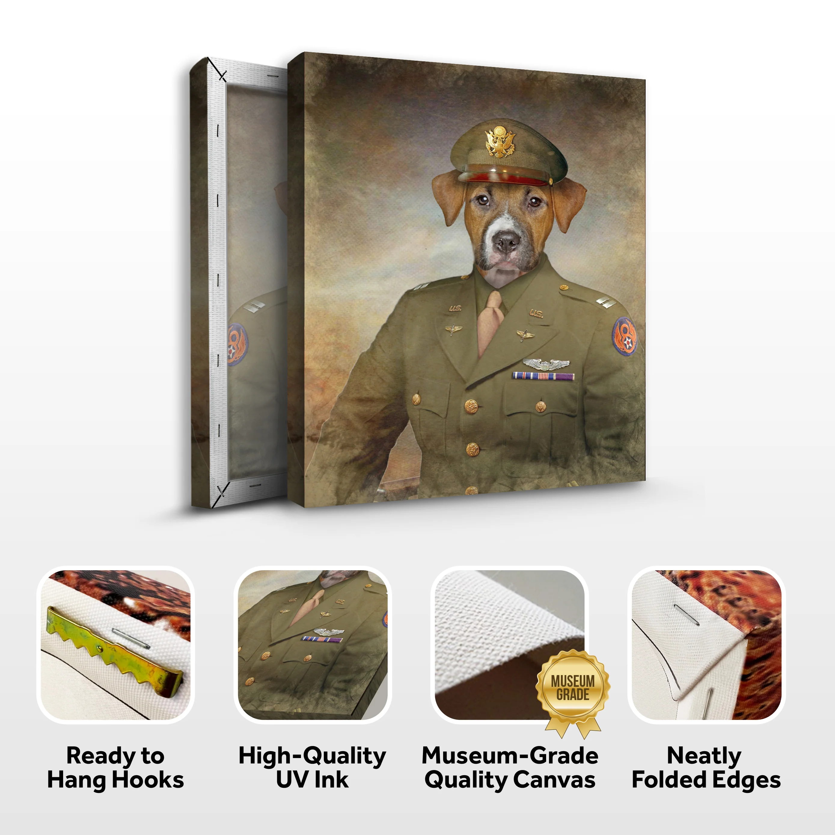 Pet Beagle Military Dog Sign - Image 4