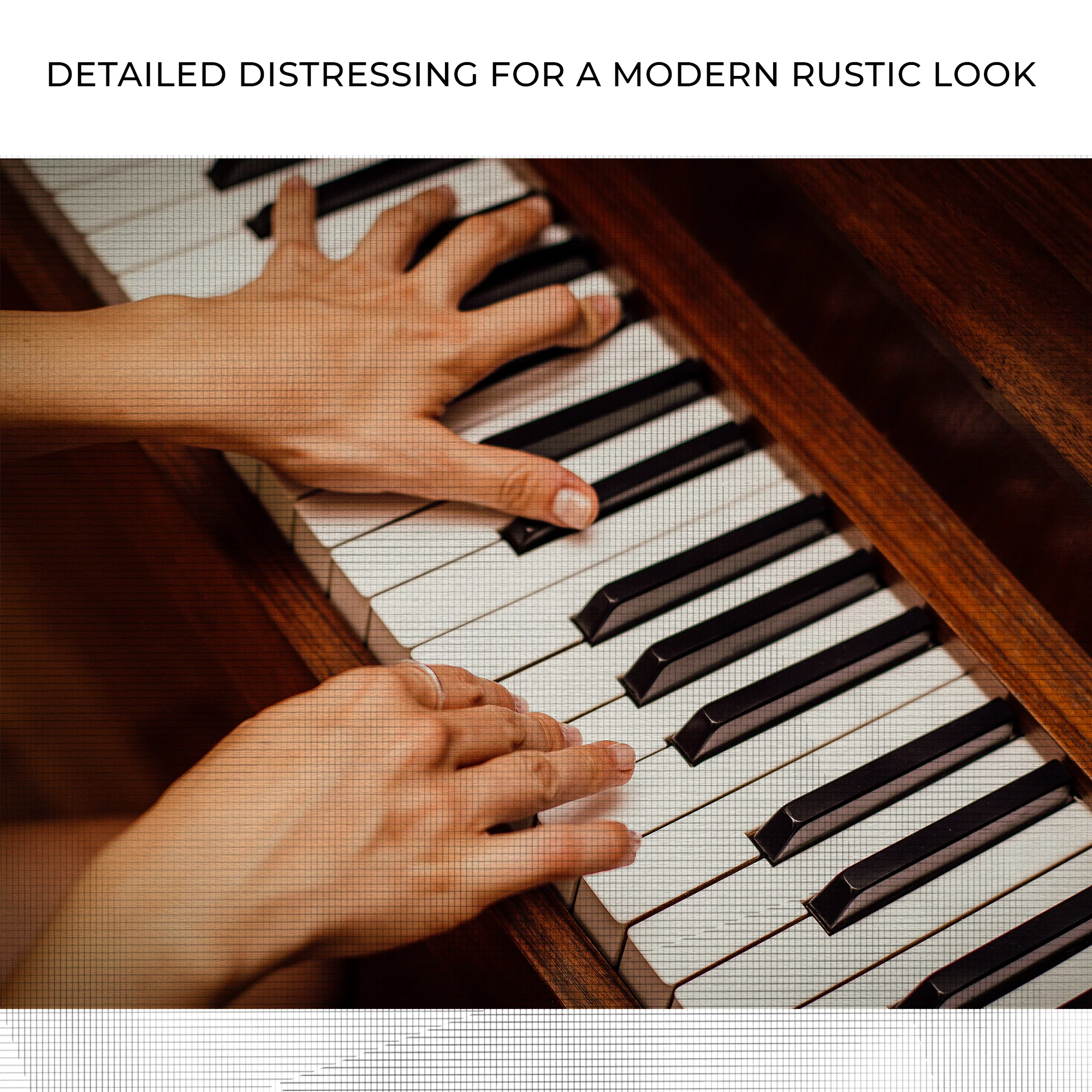 Piano Playing Canvas Wall Art - Image 4