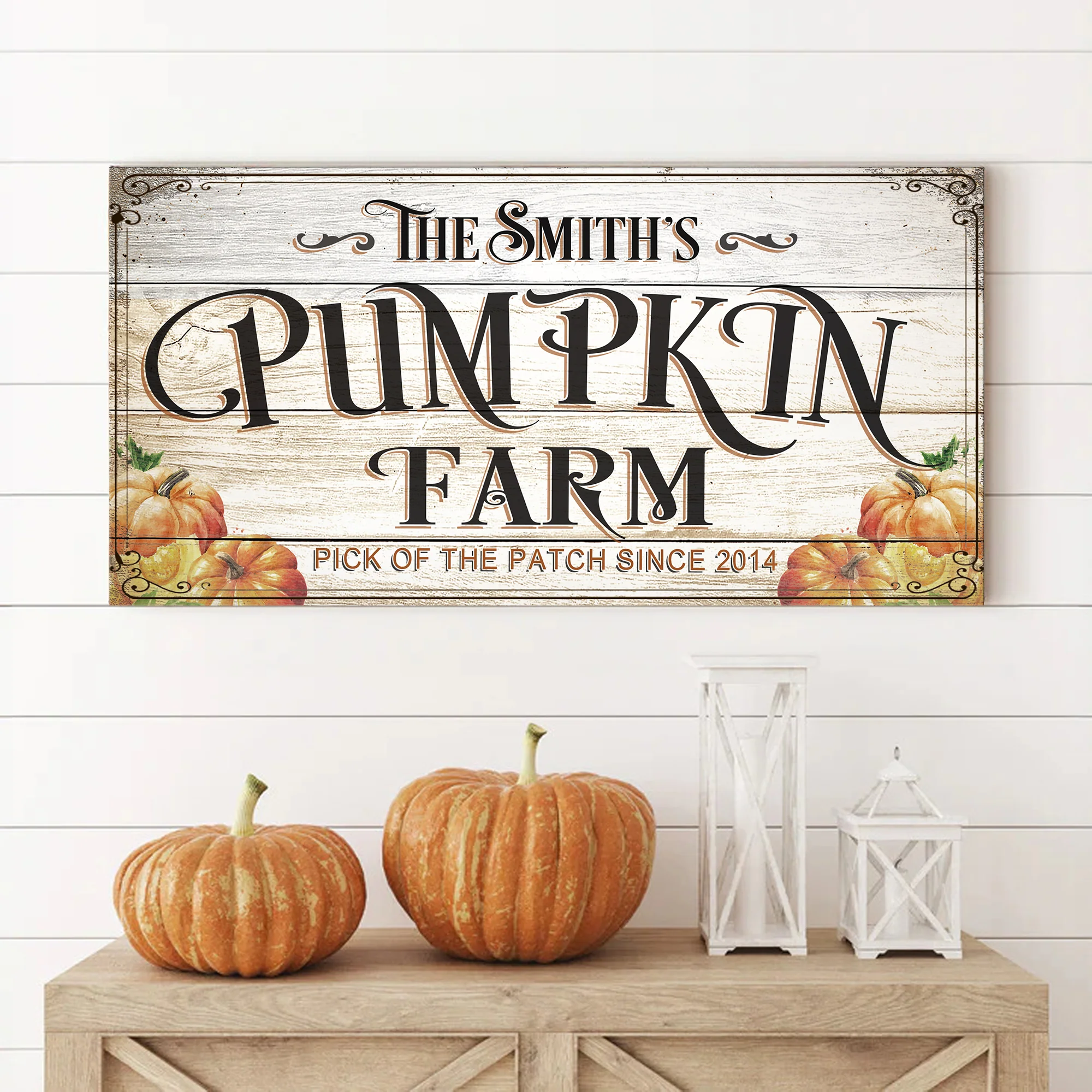 Pick Of The Patch Pumpkin Farm Sign - Image 2