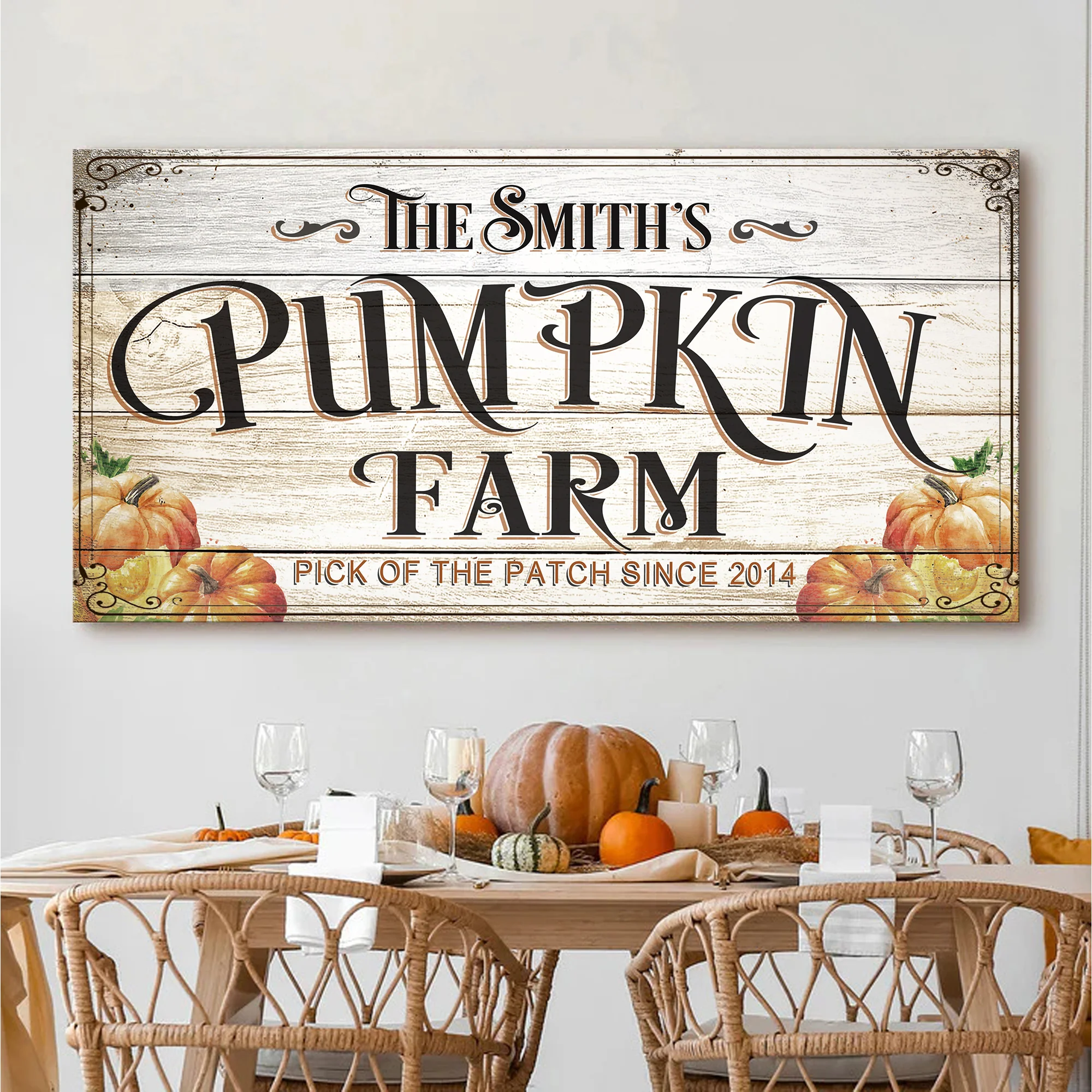 Pick Of The Patch Pumpkin Farm Sign - Image 3