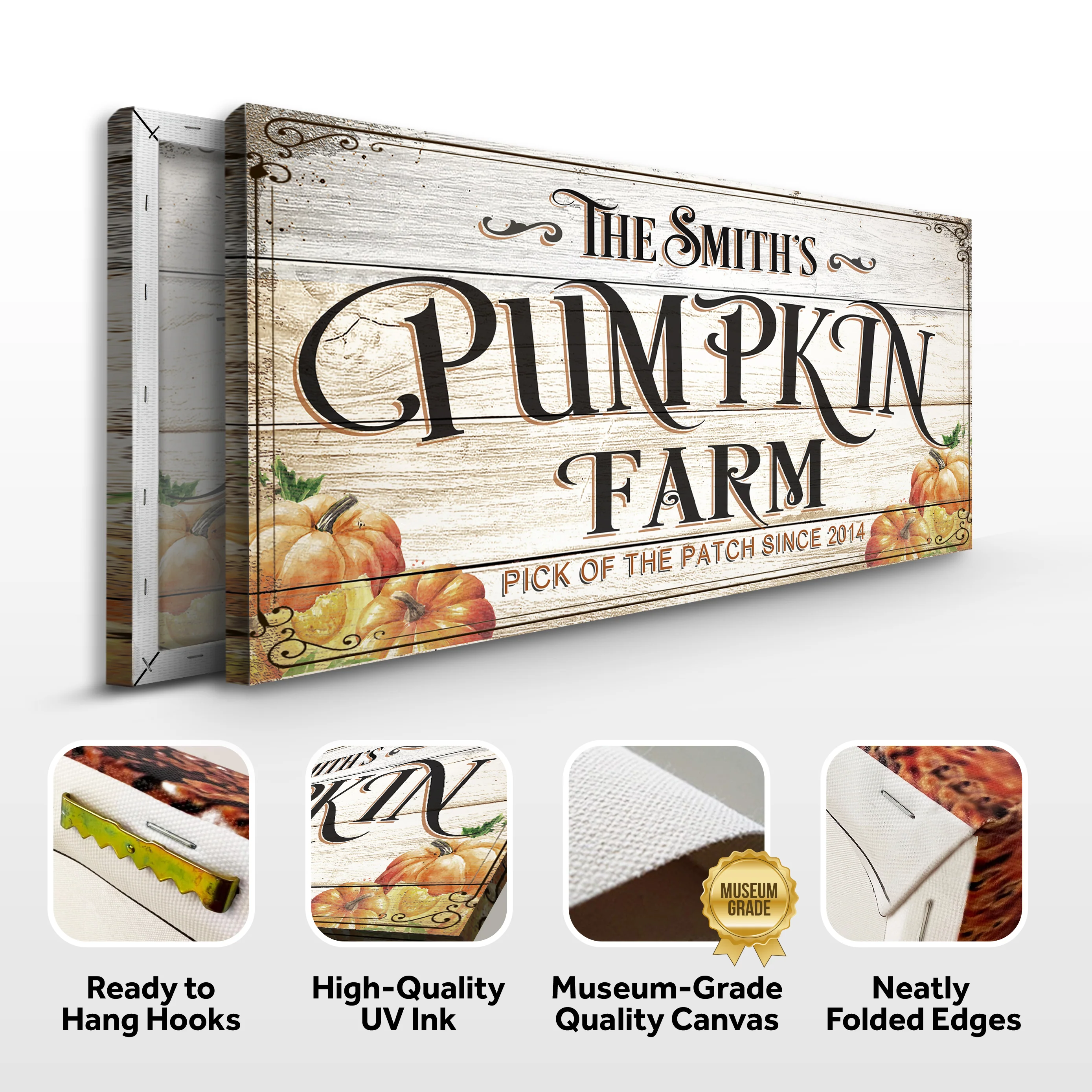 Pick Of The Patch Pumpkin Farm Sign - Image 6