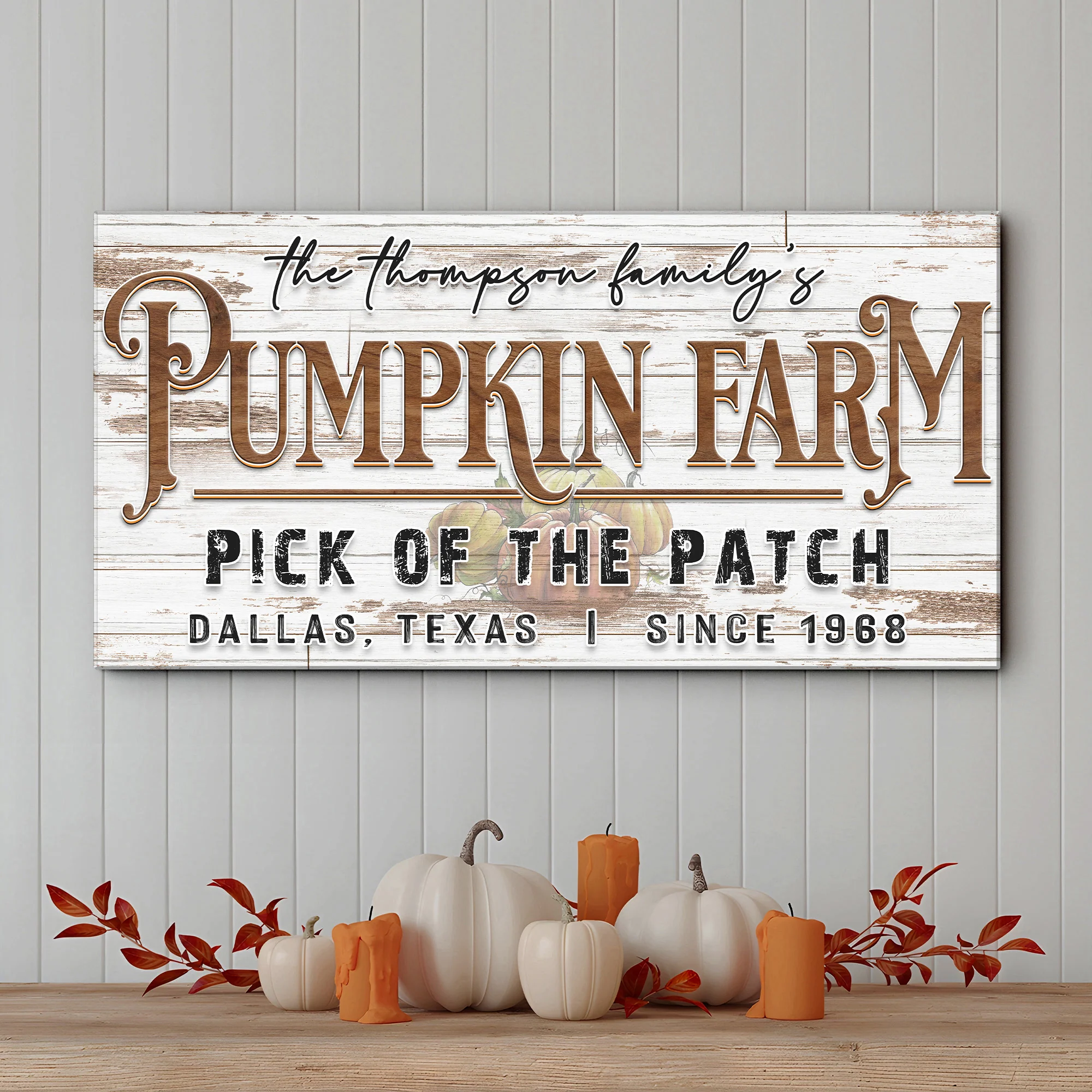 Pick Of The Patch Pumpkin Farm Sign II - Image 3
