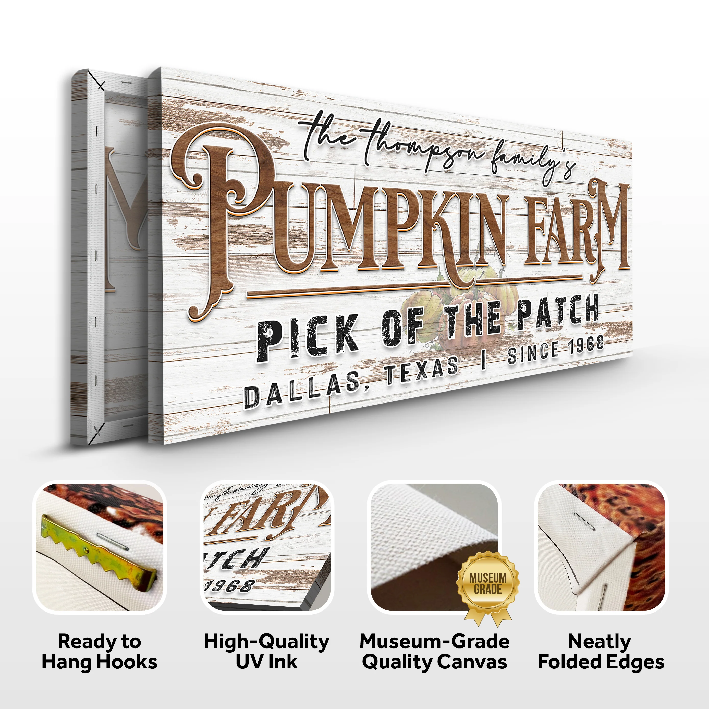 Pick Of The Patch Pumpkin Farm Sign II - Image 6