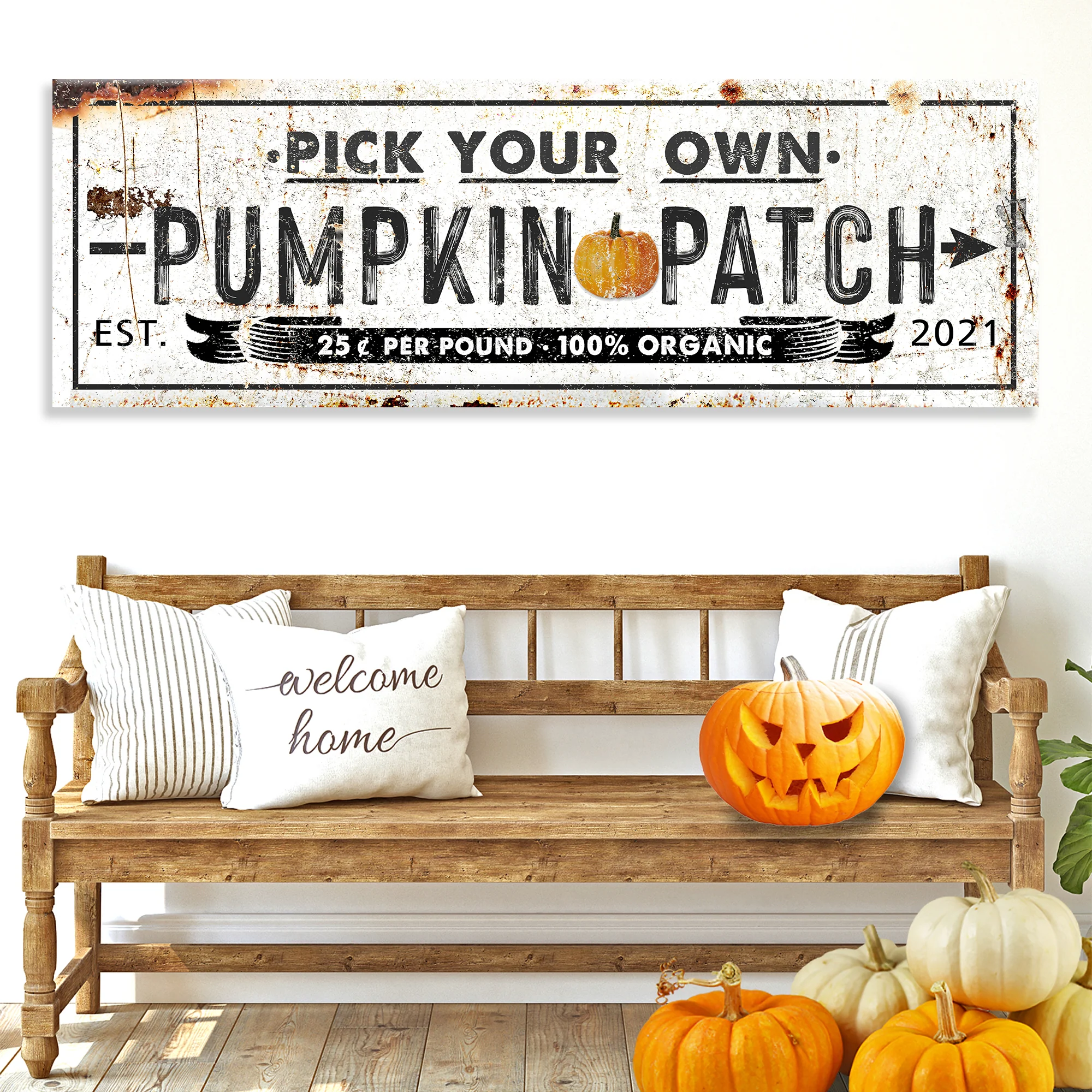 Pick Your Own Pumpkin Patch Sign - Image 2