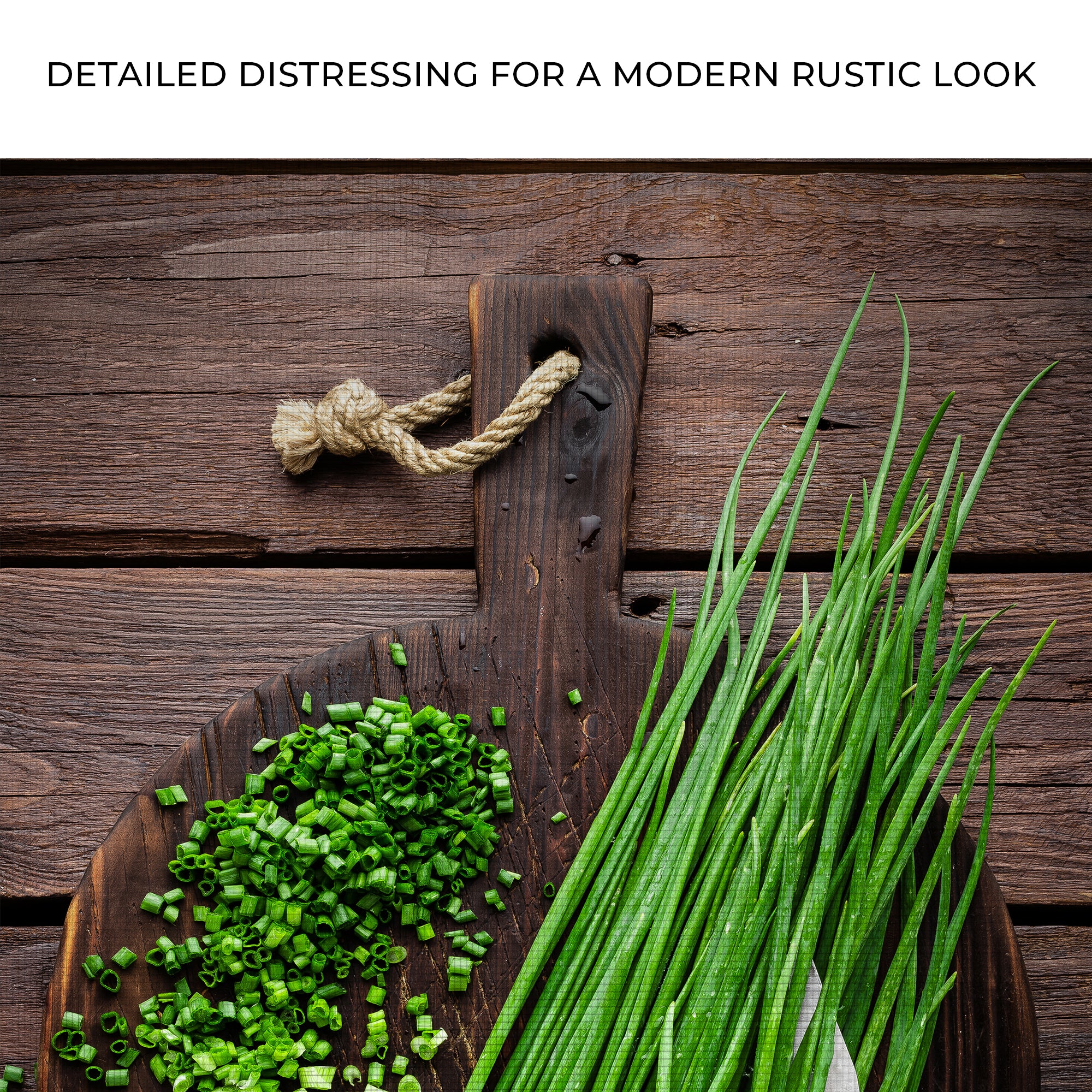 Plant Herb Chopped Chives Canvas Wall Art - Image 4
