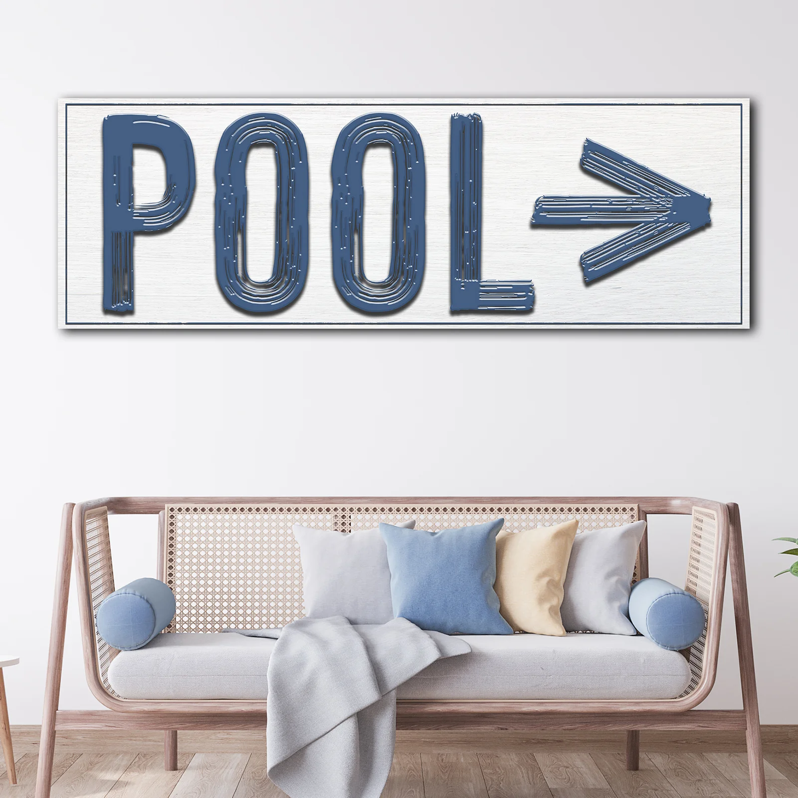 Pool Arrow Sign - Image 2
