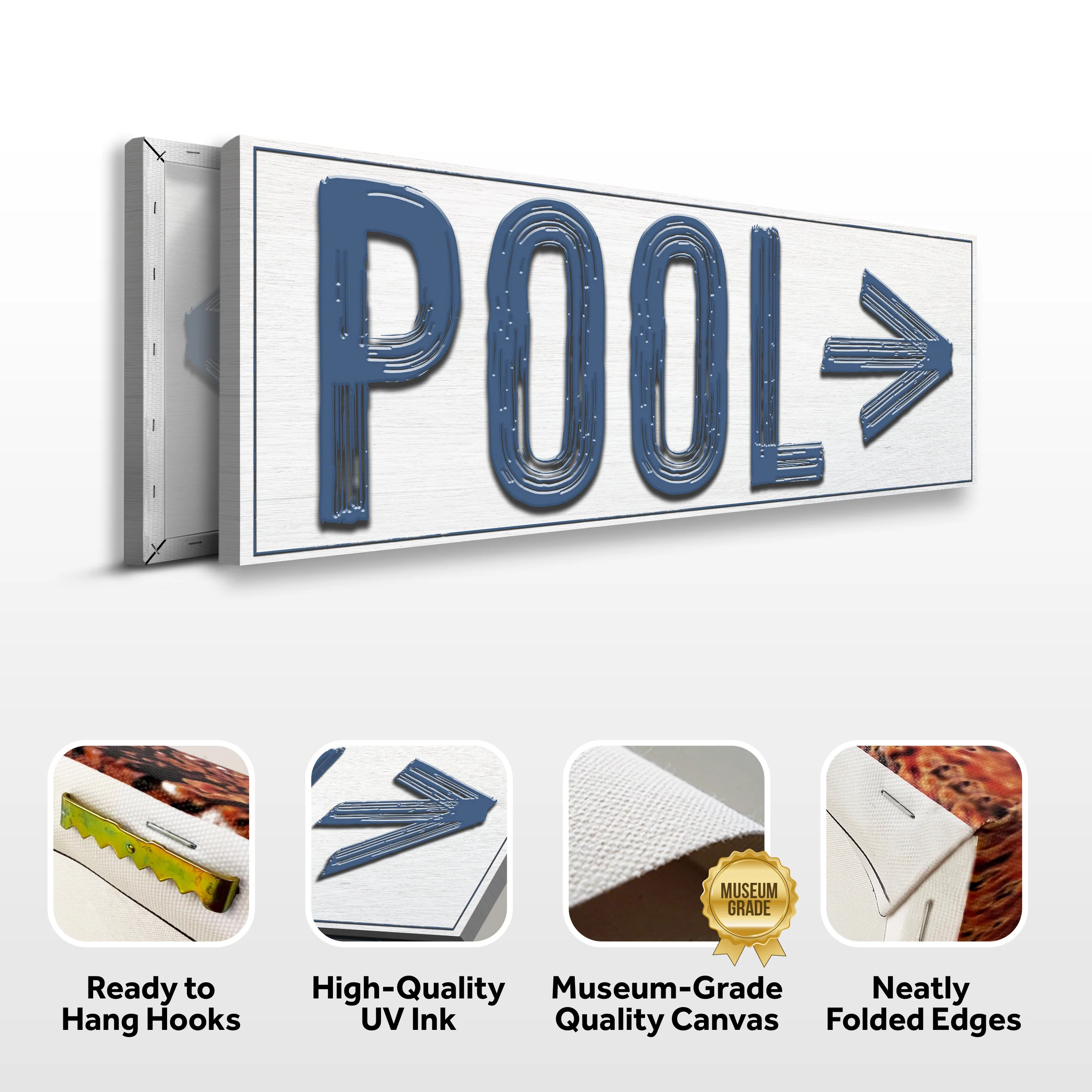 Pool Arrow Sign - Image 3