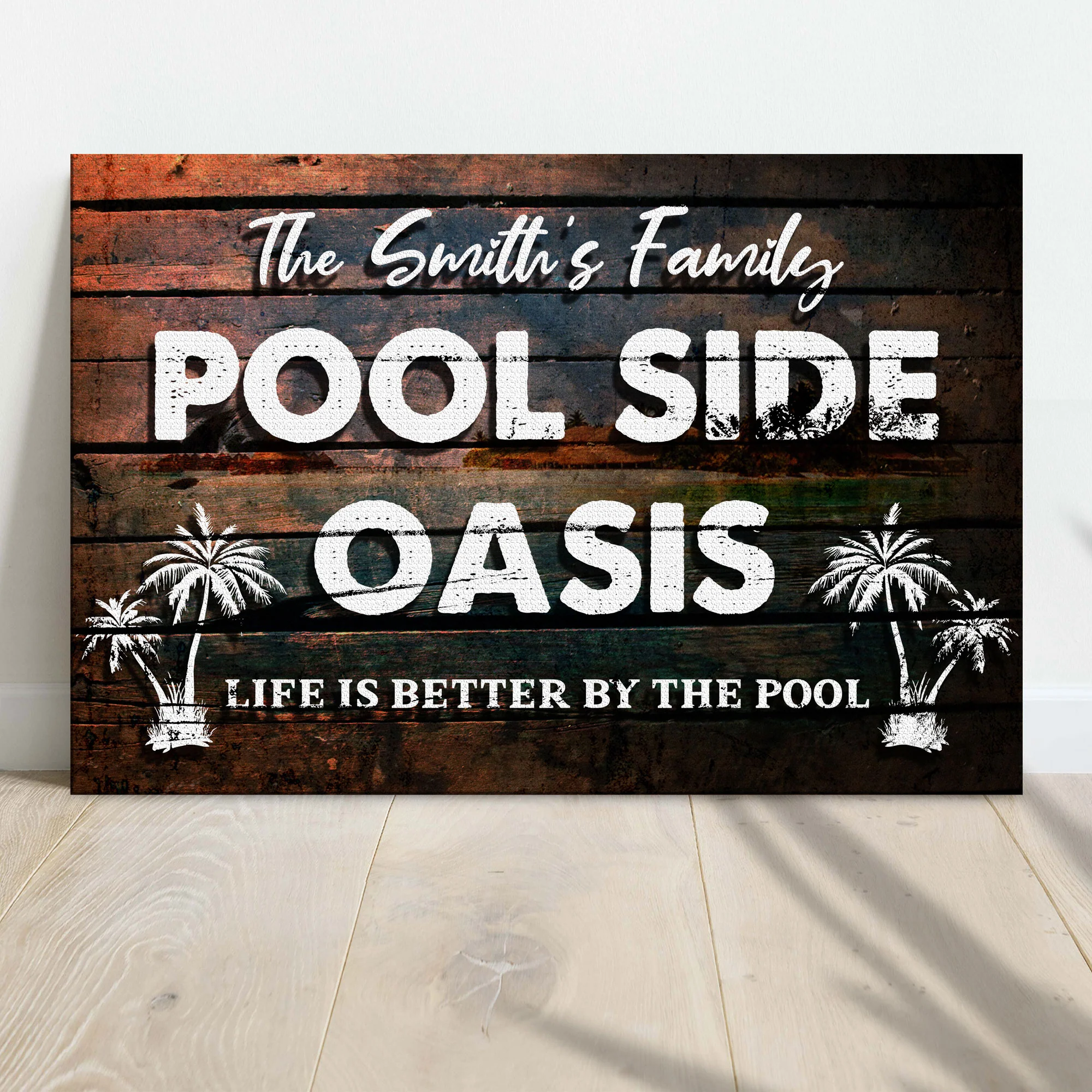 Poolside Oasis Sign - Image 2