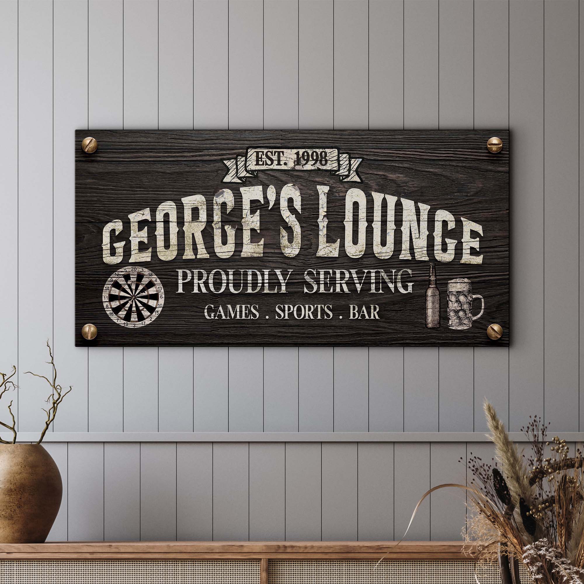 Proudly Serving Lounge Sign - Image 3