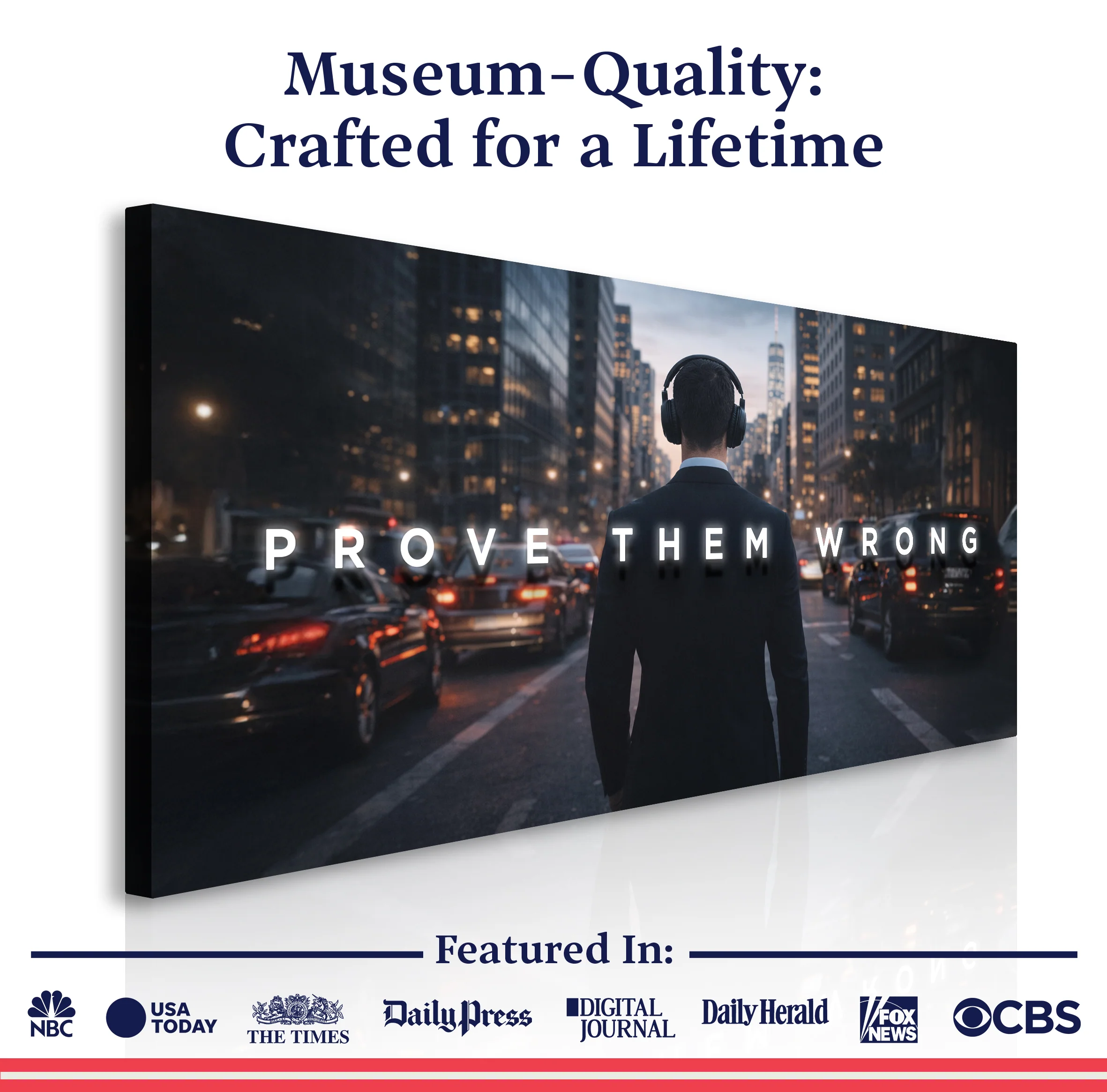 Prove Them Wrong Wall Sign - Image 6