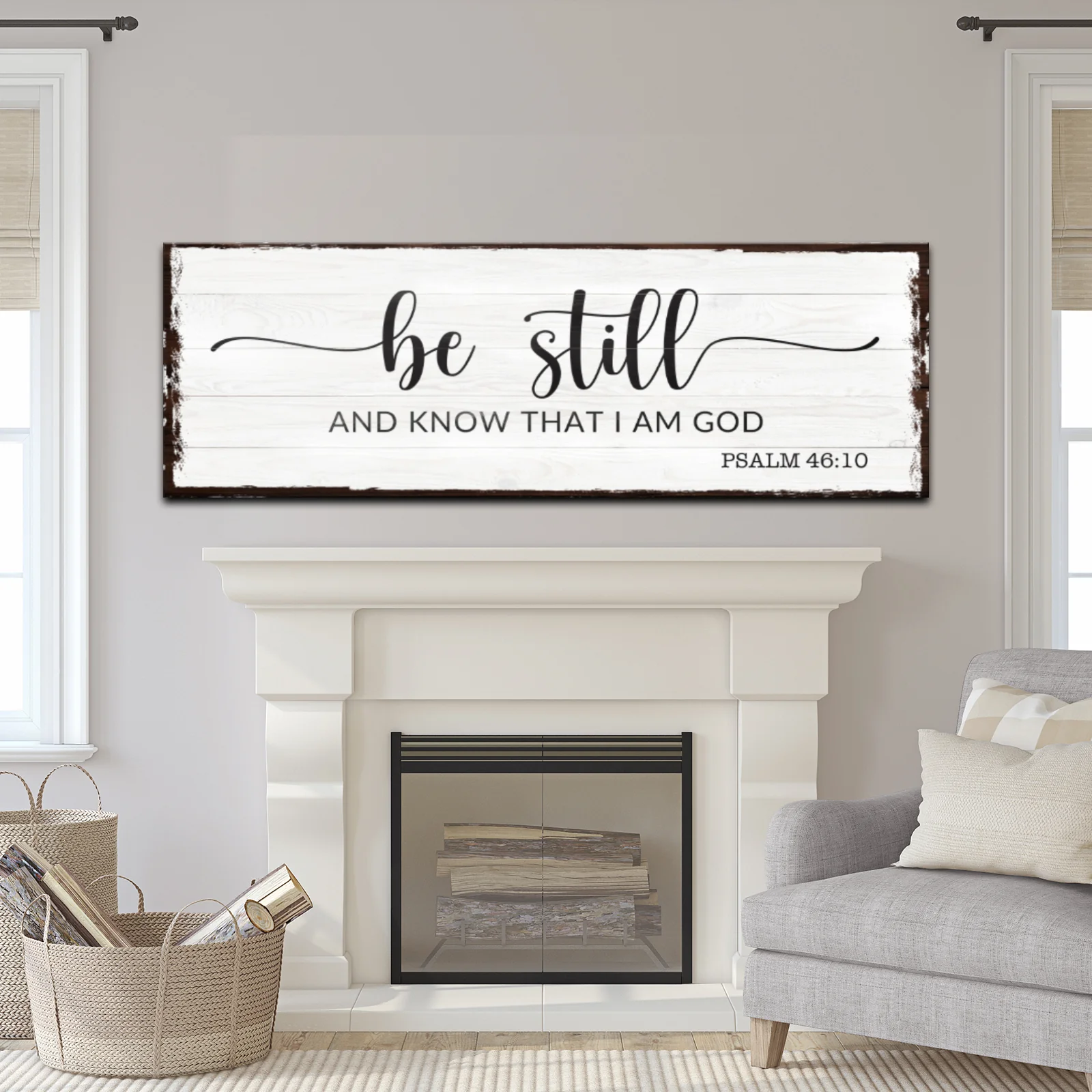 Psalm 46:10 - Be Still Sign - Image 2