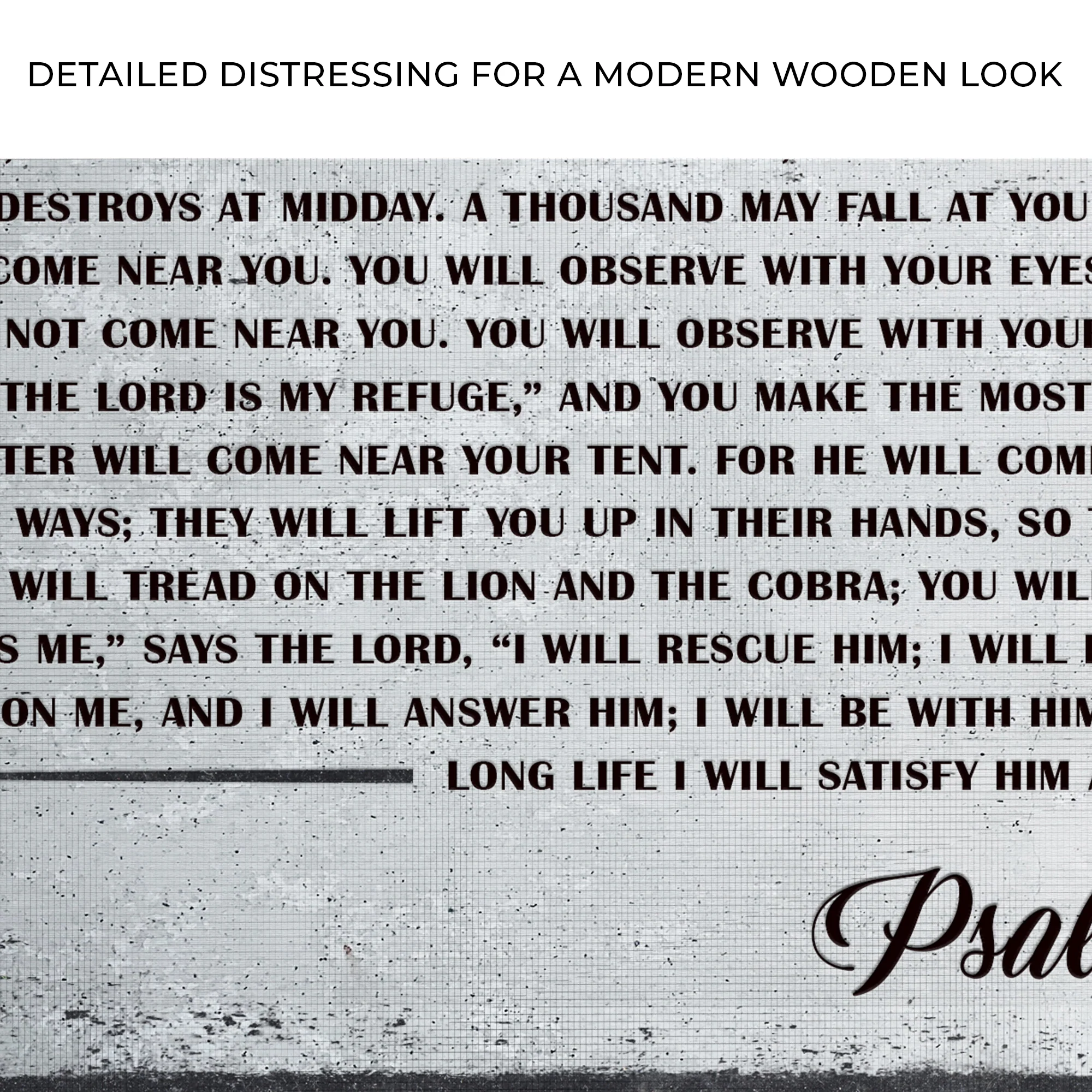 Psalm 91 - Whoever Dwells In The Shelter Of The Most High Sign IV - Image 4
