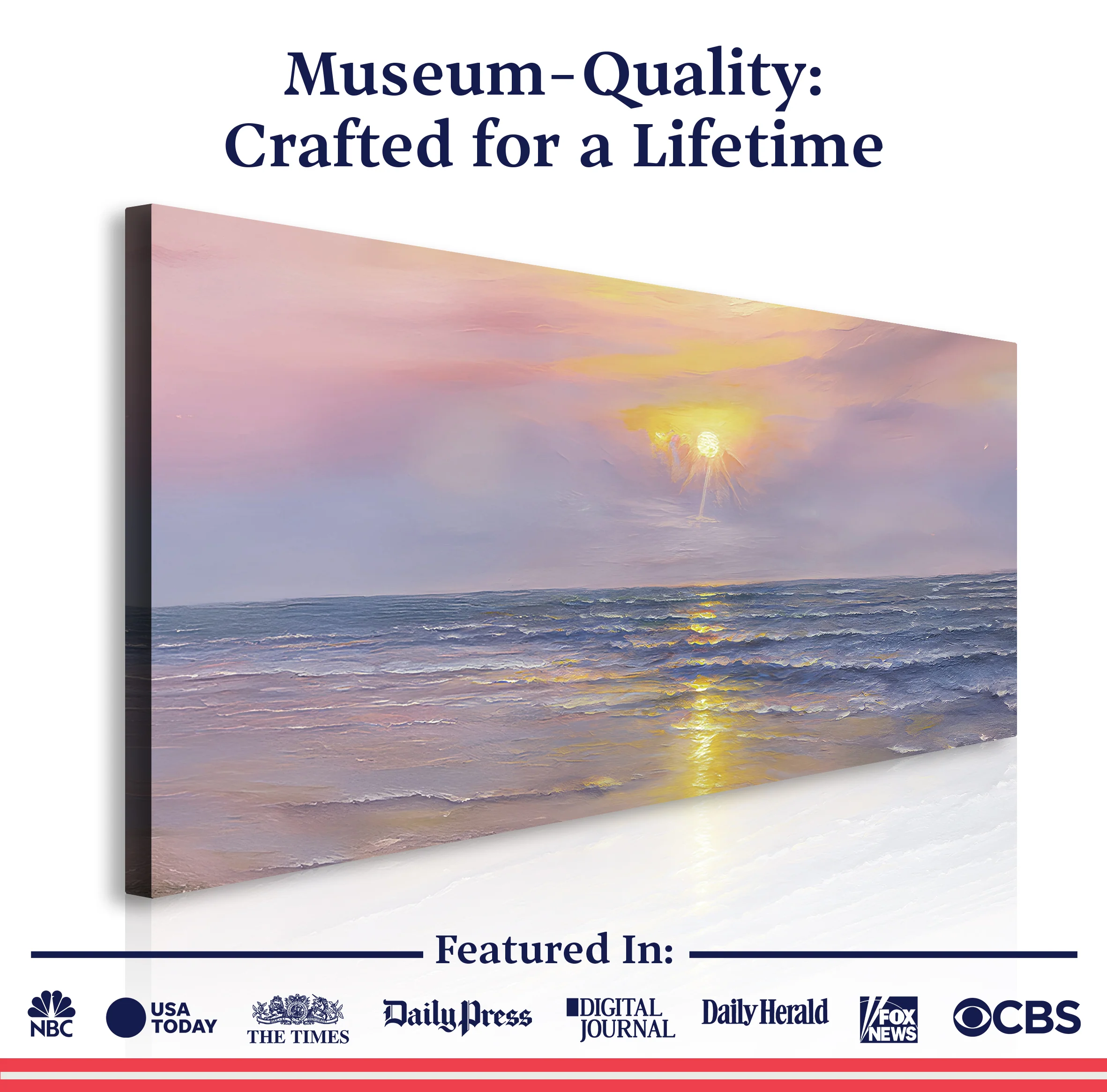 Purple Skies Beach Wall Art II - Image 6