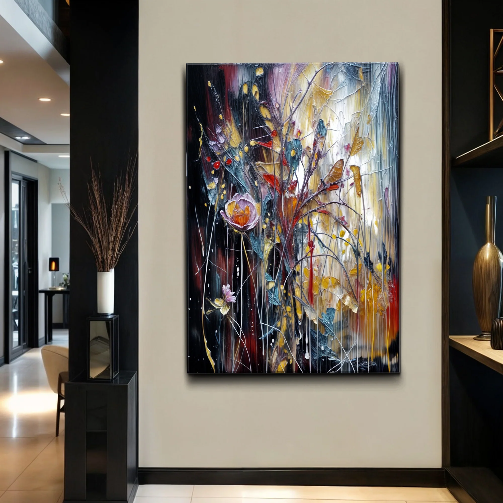 Abstract Bright Radiance Wall Art - Image 2