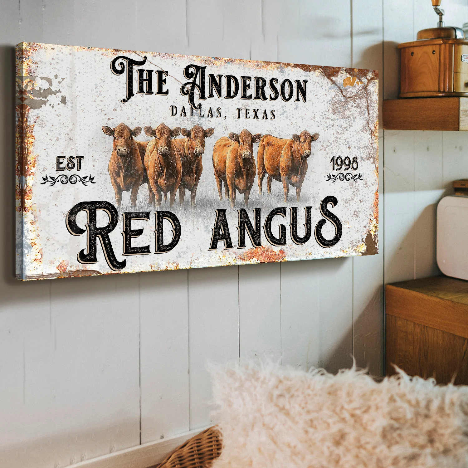 Red Angus Sign - Image 3
