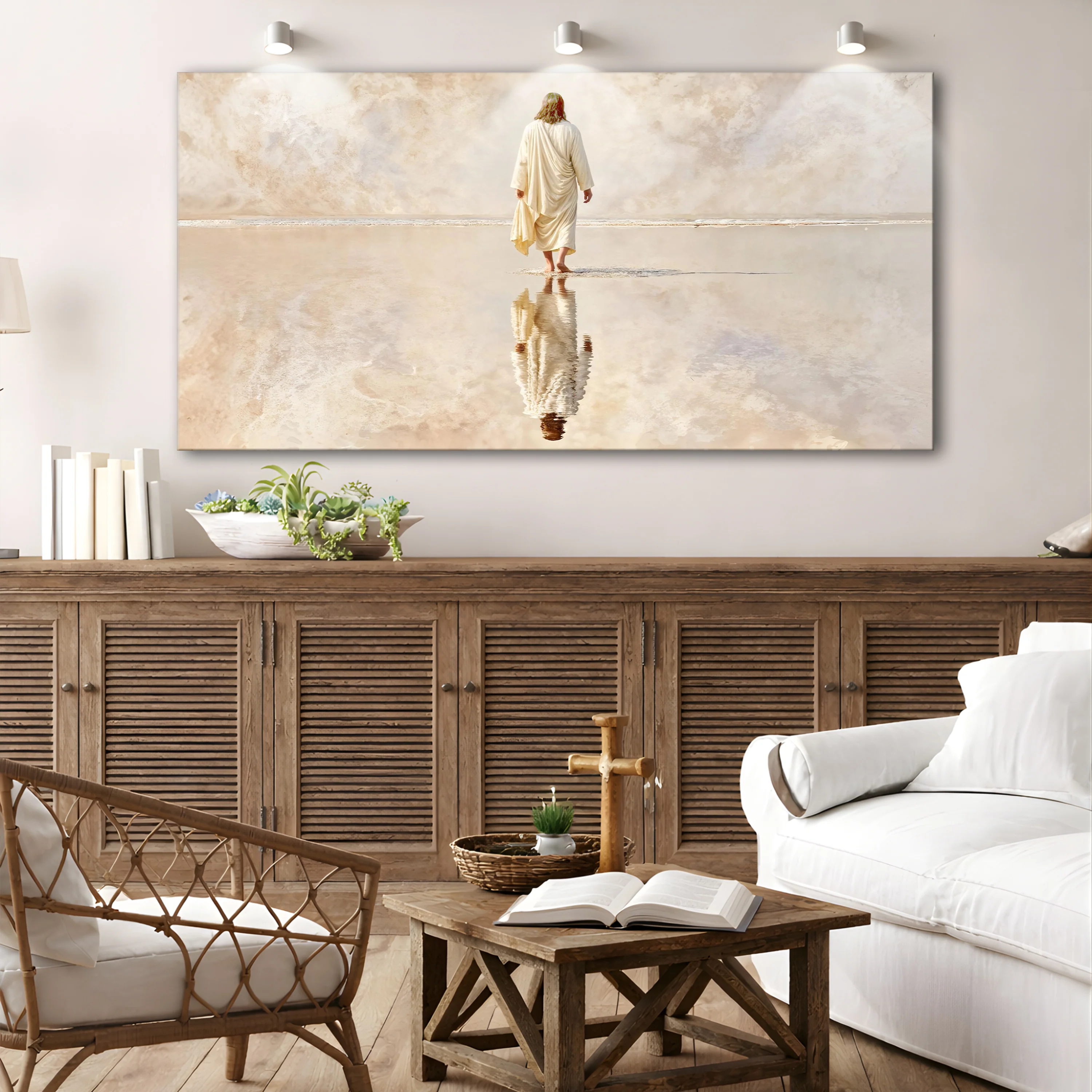 Reflections of Jesus Faith Wall Art - Image 2