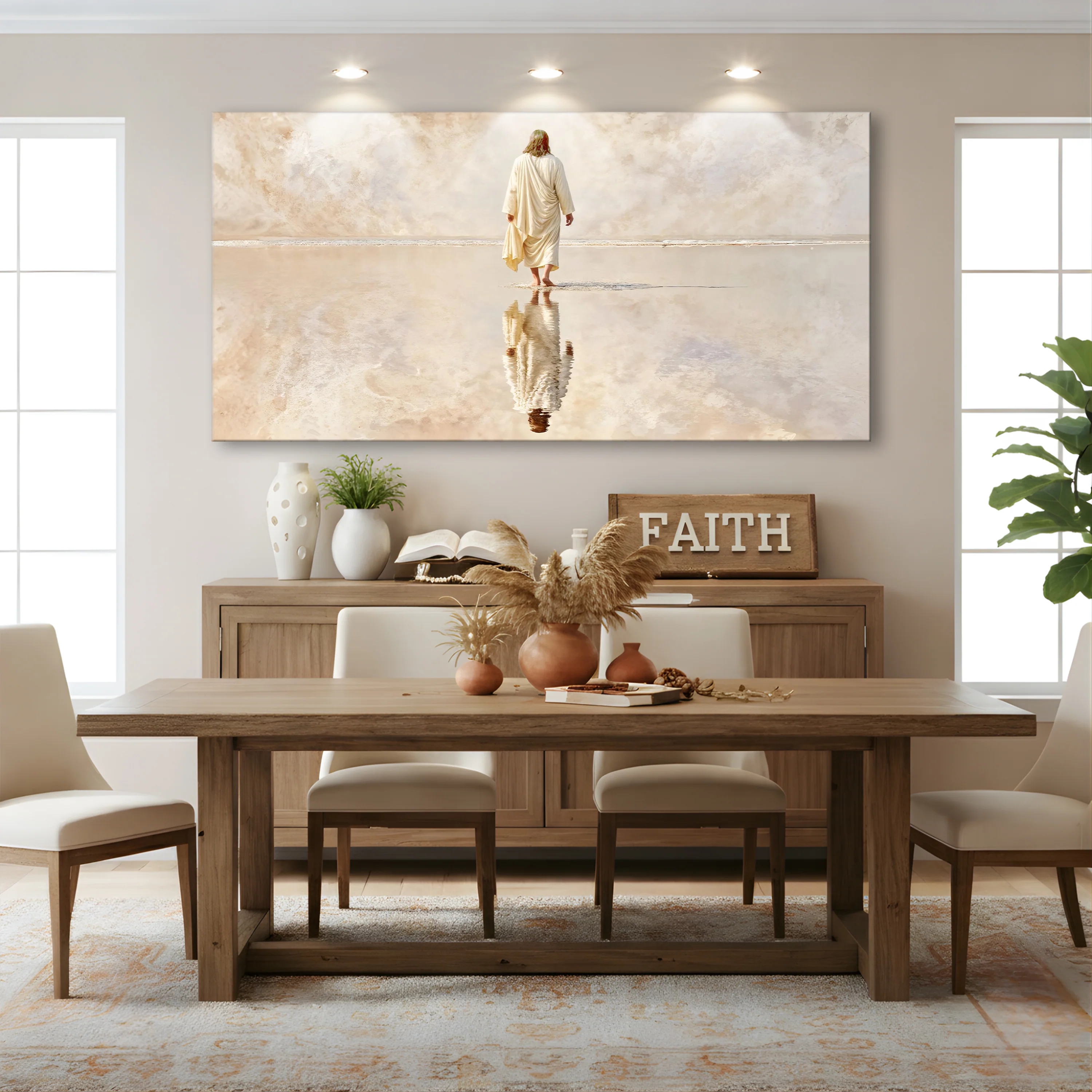 Reflections of Jesus Faith Wall Art - Image 5