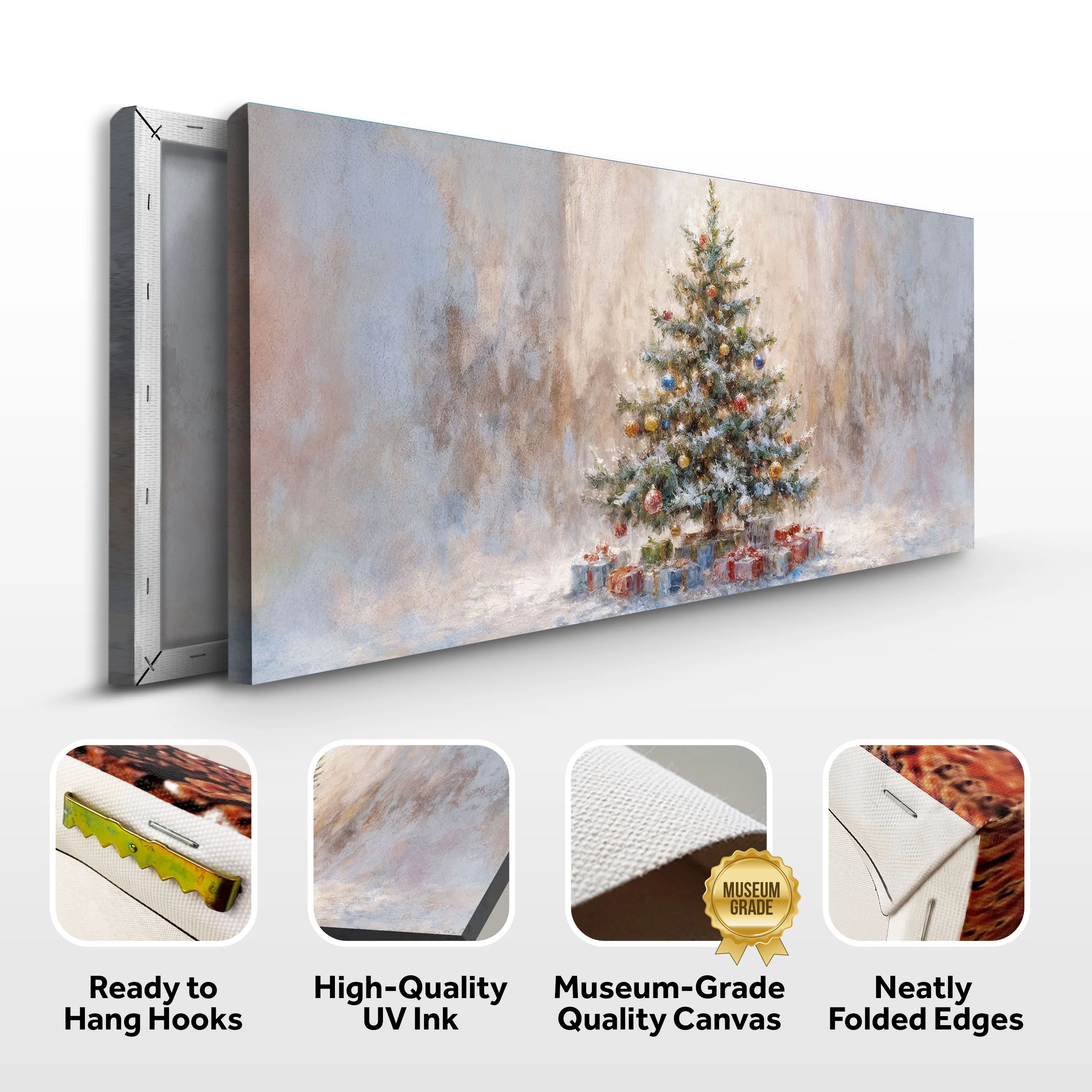 Rustic Christmas Tree Wall Art - Image 8