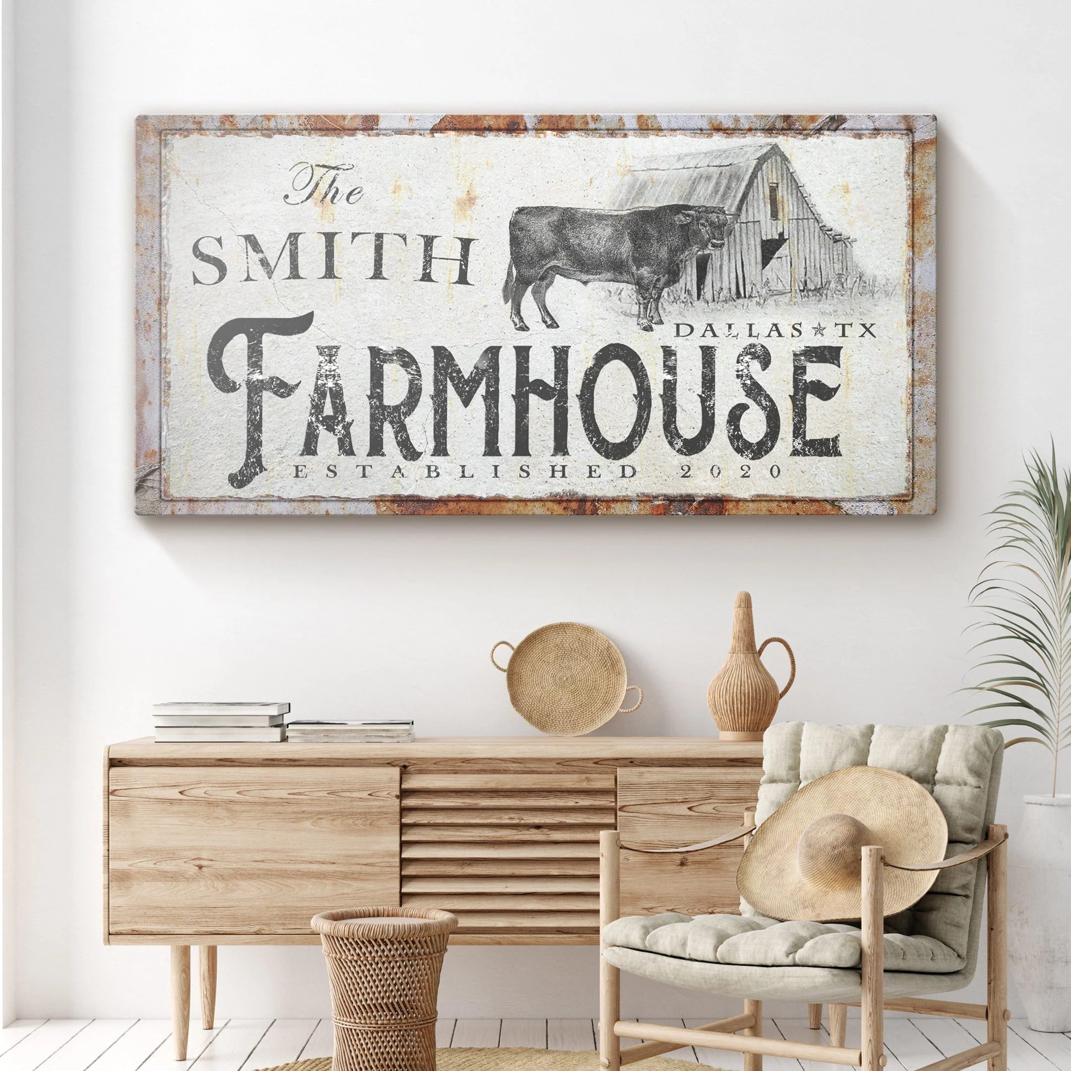 Rustic Farmhouse Sign - Image 2