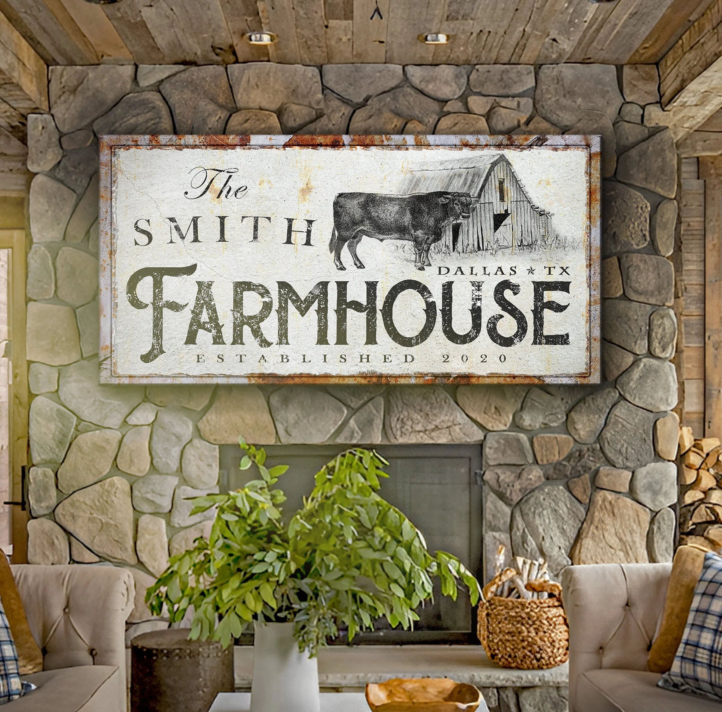 Rustic Farmhouse Sign - Image 2