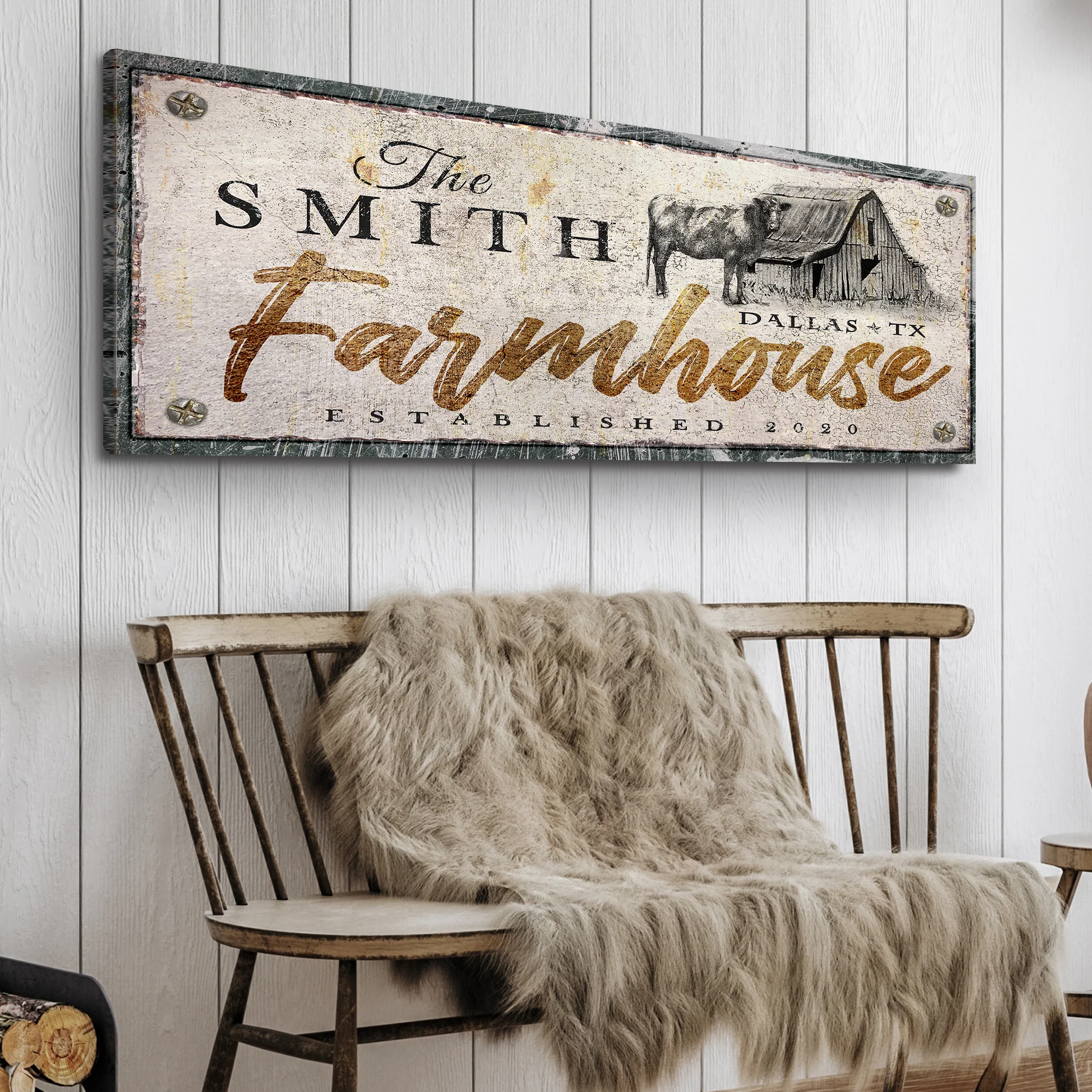 Rustic Farmhouse Sign XVI - Image 3